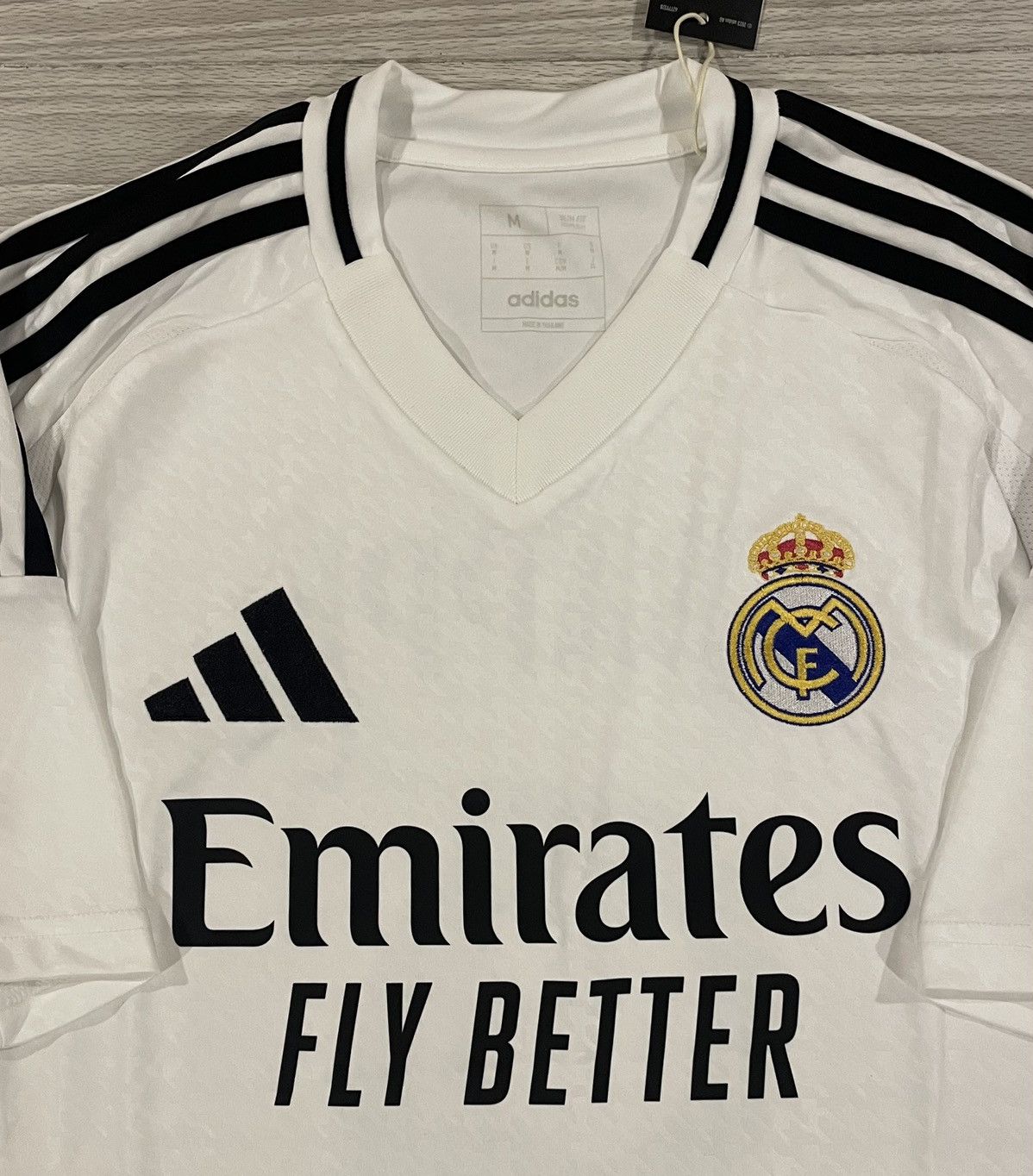 Adidas Adidas 2024/25 Real Madrid Mbappe #9 Jersey Men’ Size Medium Size US M / EU 48-50 / 2 - 6 Thumbnail