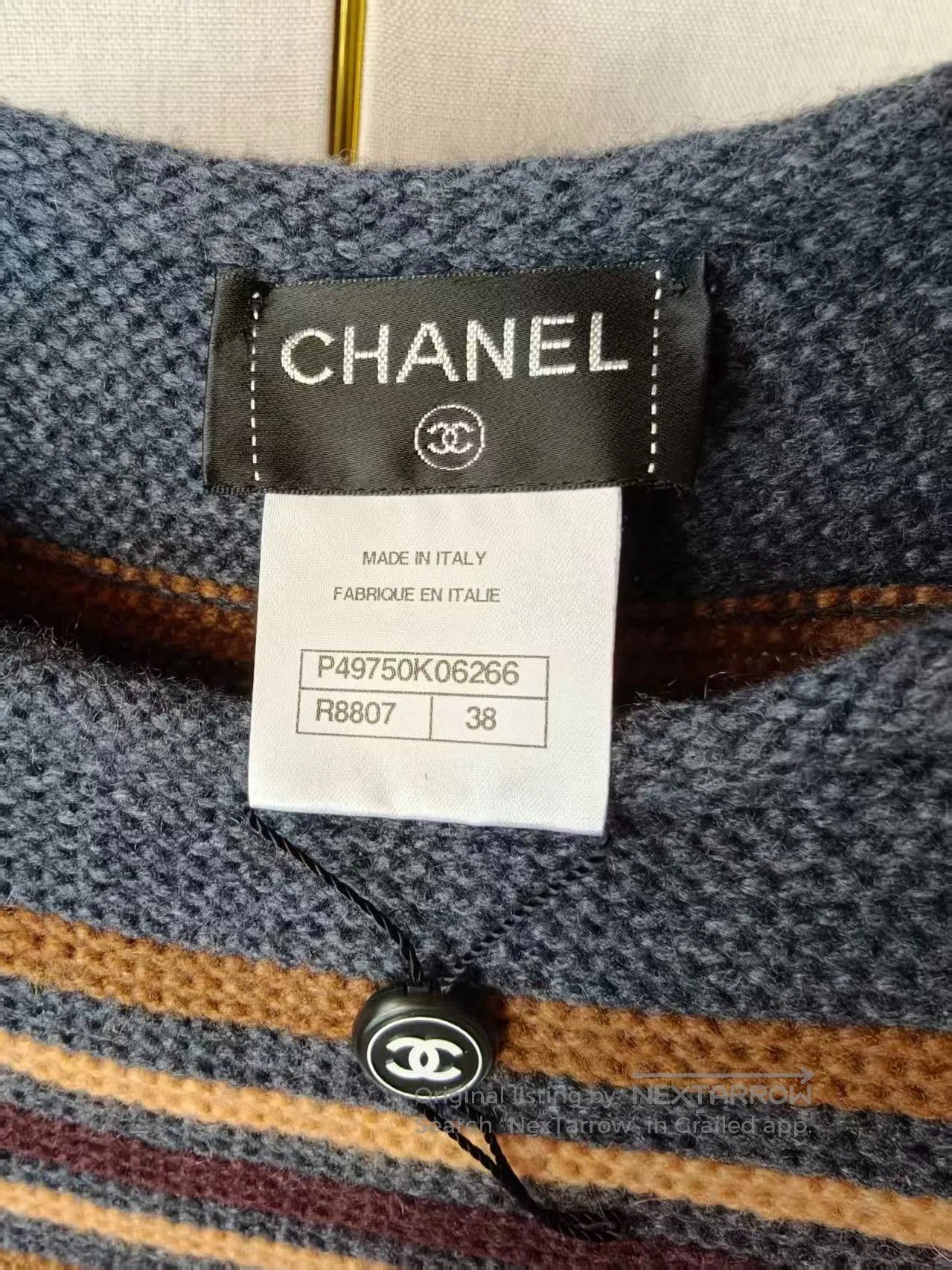 Chanel Chanel Striped Fringe Dress. Size ONE SIZE - 4 Thumbnail