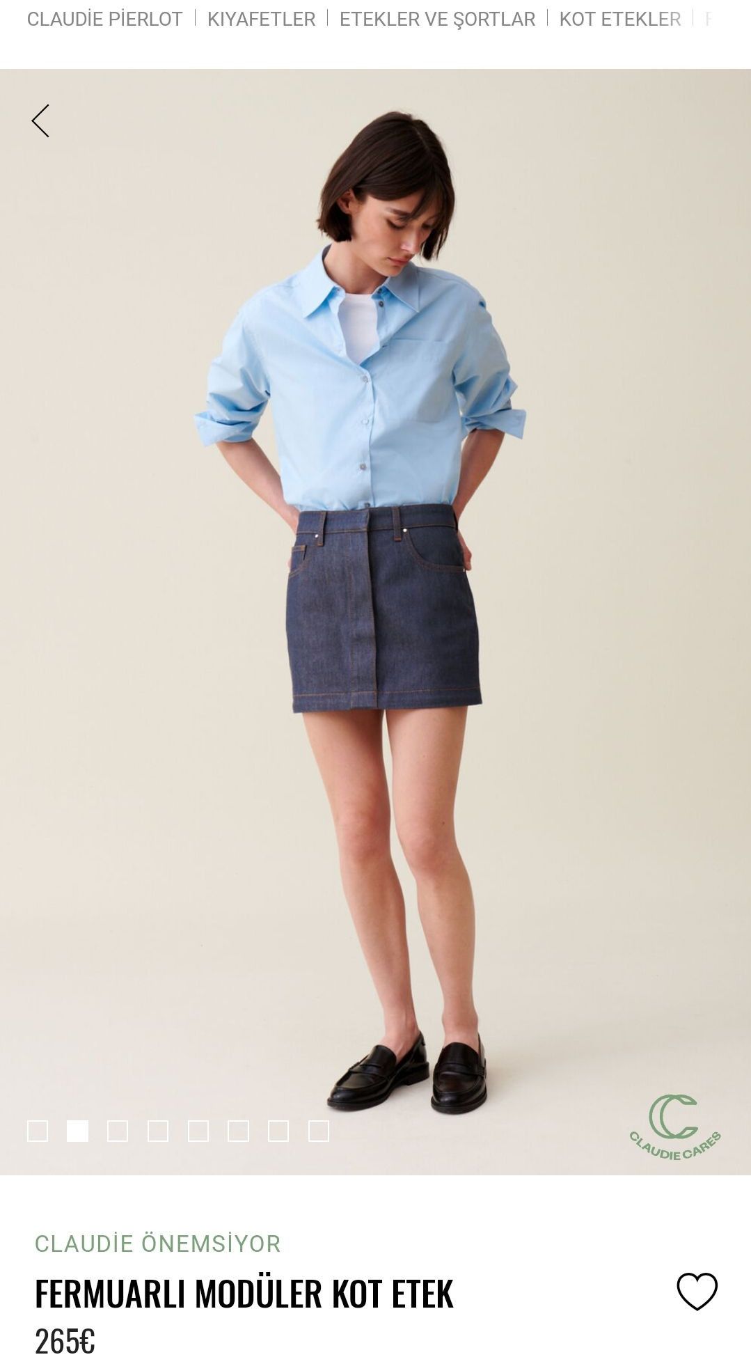 Other Claudie Pierlot 2 in 1 skirt Size 28" / US 6 / IT 42 - 6 Thumbnail