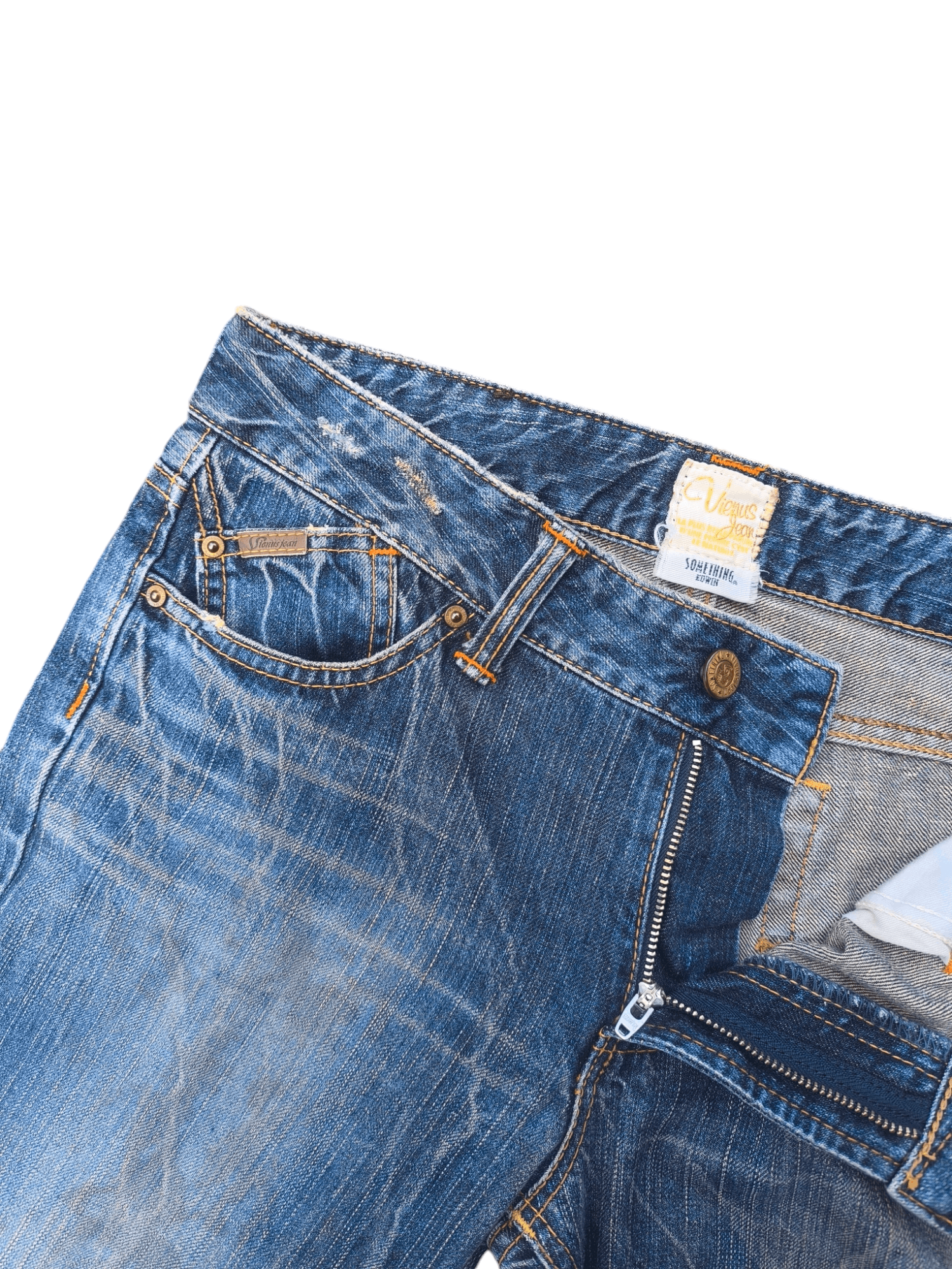 Edwin × Japanese Brand × Le Grande Bleu (L.G.B.) EDWIN ROCKERS BOOTCUT FLARE JEANS Size US 31 - 4 Thumbnail
