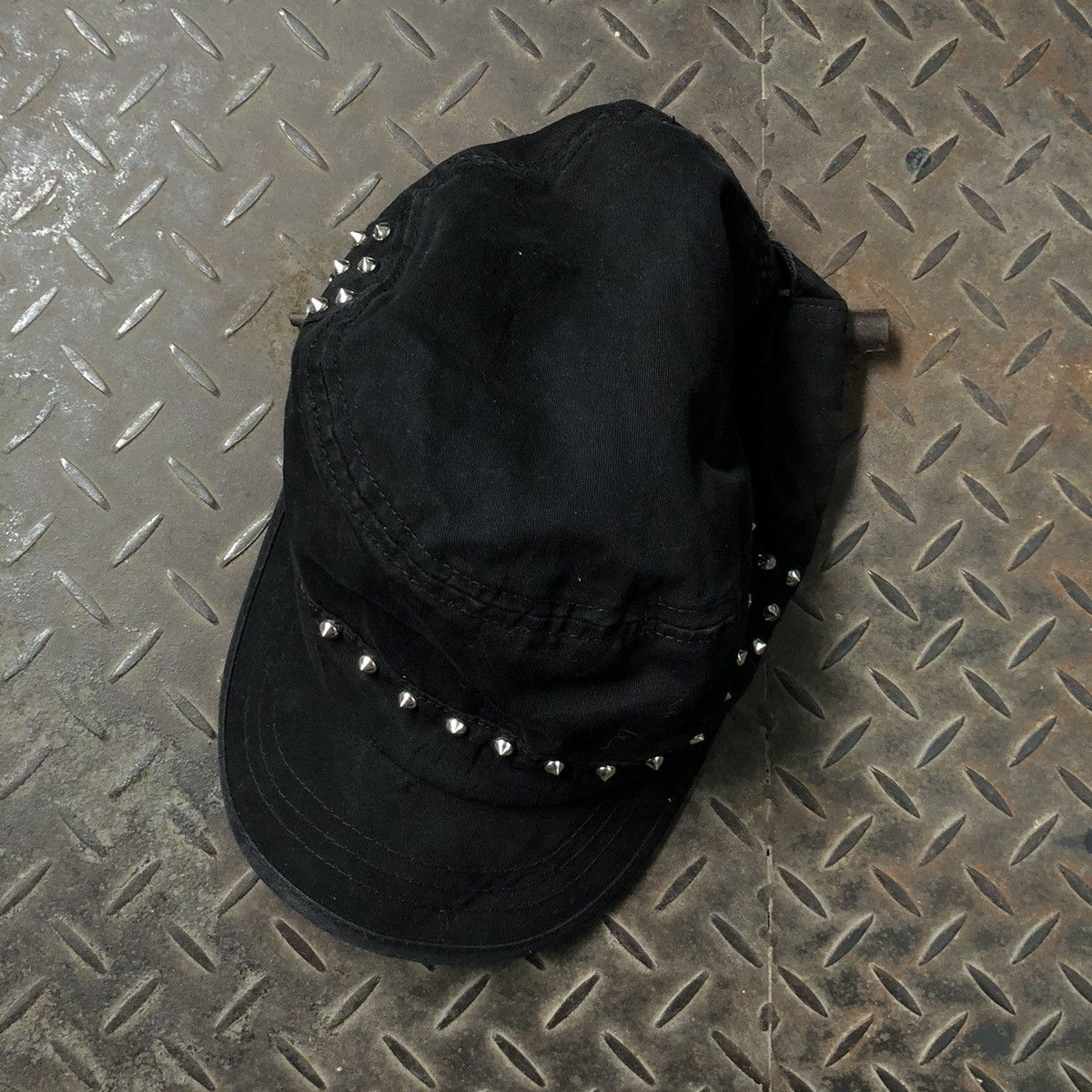Japanese Brand Vintage Punk Gothic Commando Cadet Hat Size ONE SIZE - 6 Thumbnail