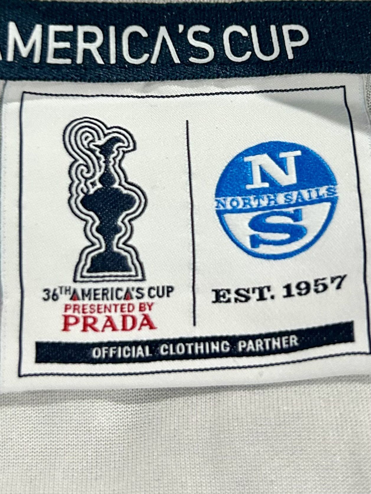 Prada Prada X North Sails 36th America's Cup Logo Jersey T-Shirt Size US XL / EU 56 / 4 - 13 Thumbnail