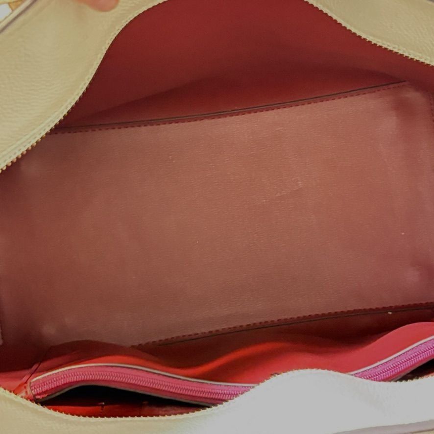 Kate Spade Kate Spade Large Margaux Leather Tote Cream Vanilla Classic Size ONE SIZE - 12 Thumbnail
