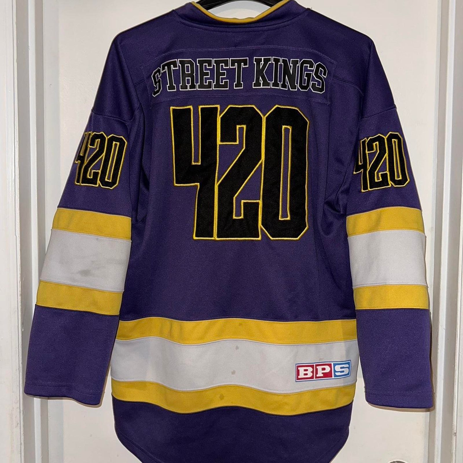 NHL Vintage Black Pike LA Kings Hockey Jersey Street Kings 420 M Size US M / EU 48-50 / 2 - 7 Thumbnail