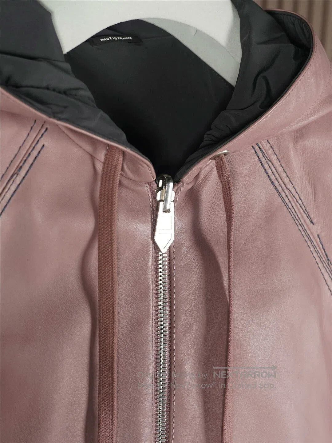 Hermes Hermes Reversible Hooded Leather Jacket. Size US M / EU 48-50 / 2 - 4 Thumbnail