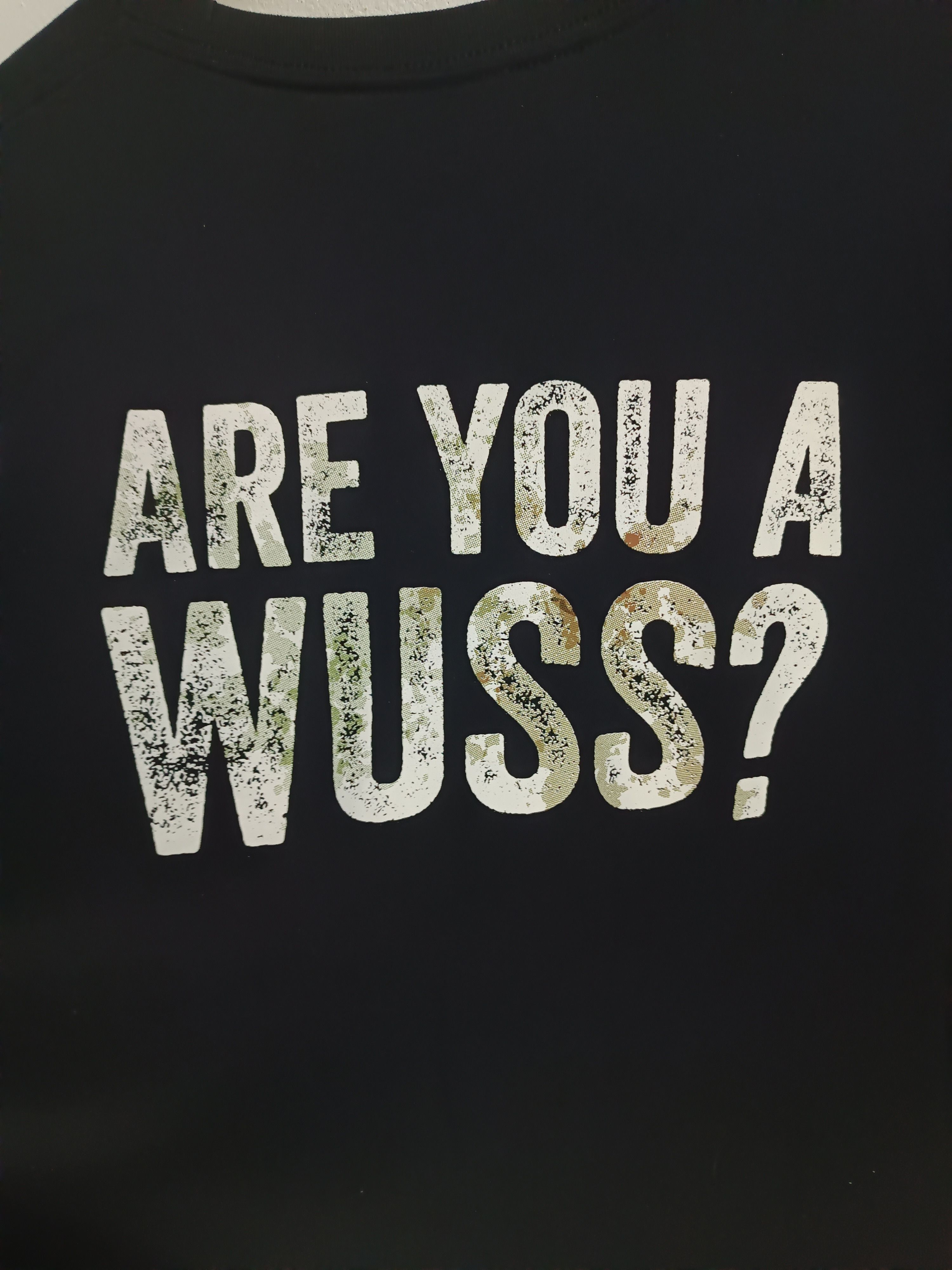 Vintage VTG 2018 THE HAUNT SCANDIA ARE YOU A WUSS? TEE HORROR SCARY Size US XXL / EU 58 / 5 - 13 Thumbnail
