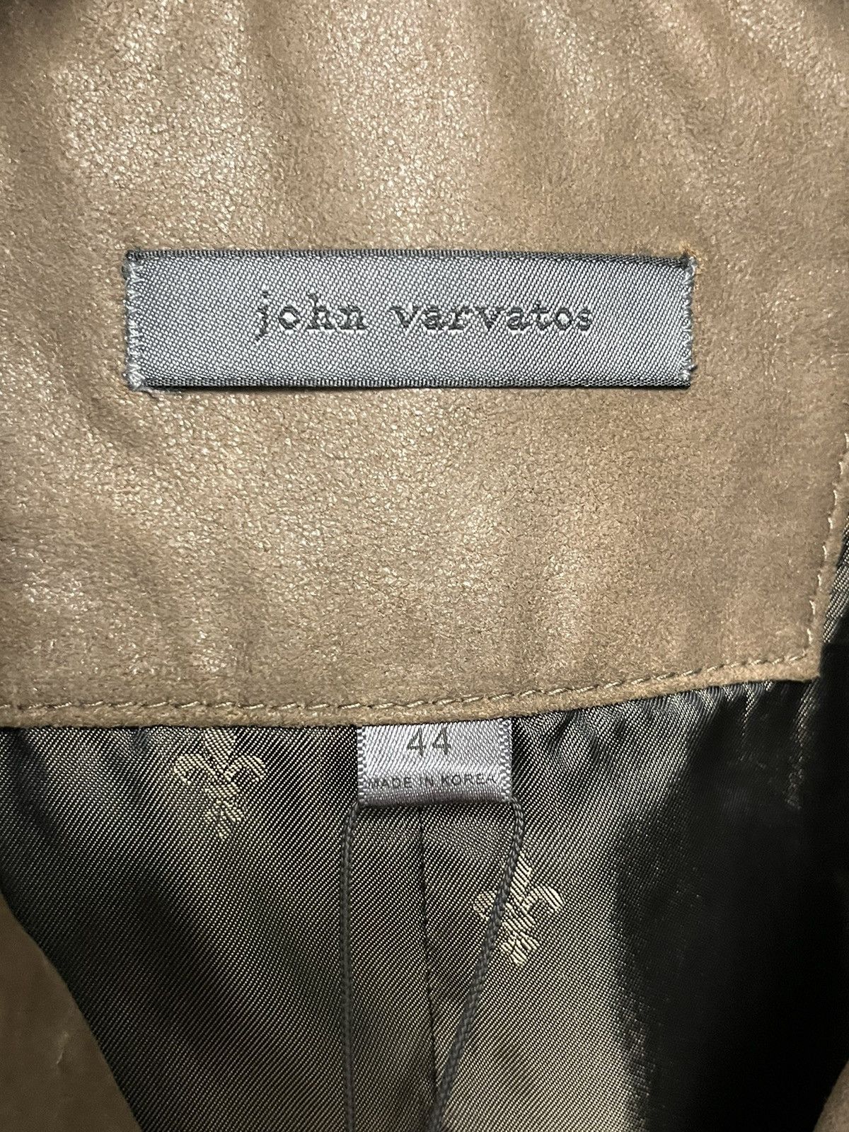 John Varvatos Cut-Away Double Breasted Coat. Size EU 46 USA 36. Size US S / EU 44-46 / 1 - 10 Thumbnail