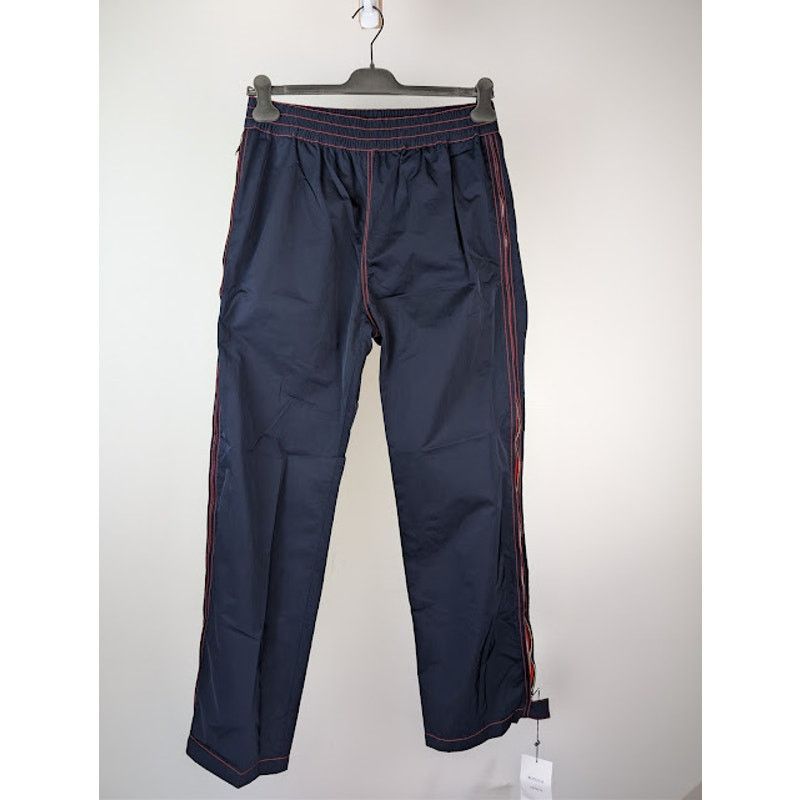 Bottega Veneta o1rshd1 Tech Nylon Track Suit Trousers Pant in Navy Blue Size US 32 / EU 48 - 1 Thumbnail