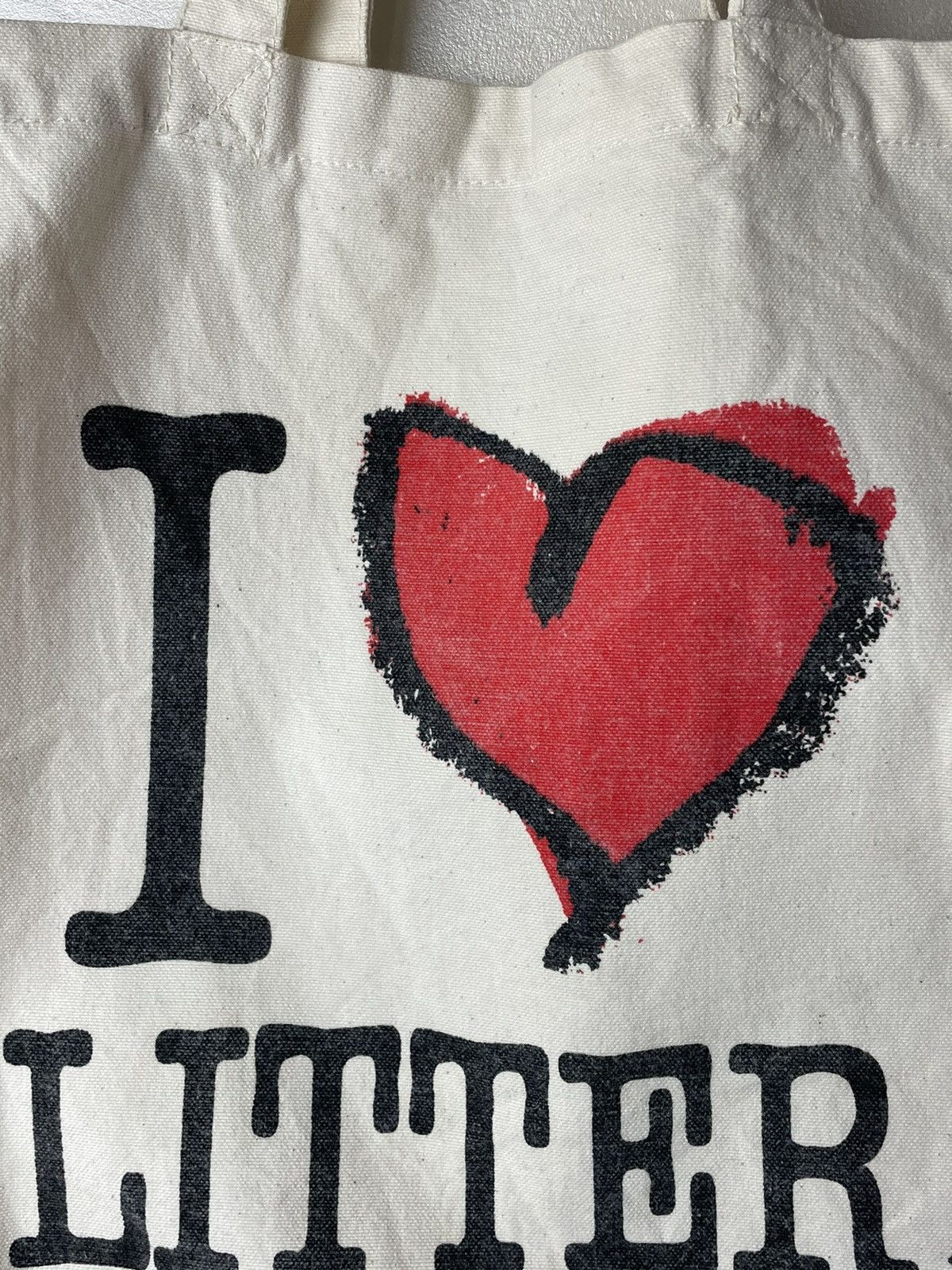 Vivienne Westwood Vivienne Westwood “I ❤️ Litter” tote bag Size ONE SIZE - 3 Thumbnail