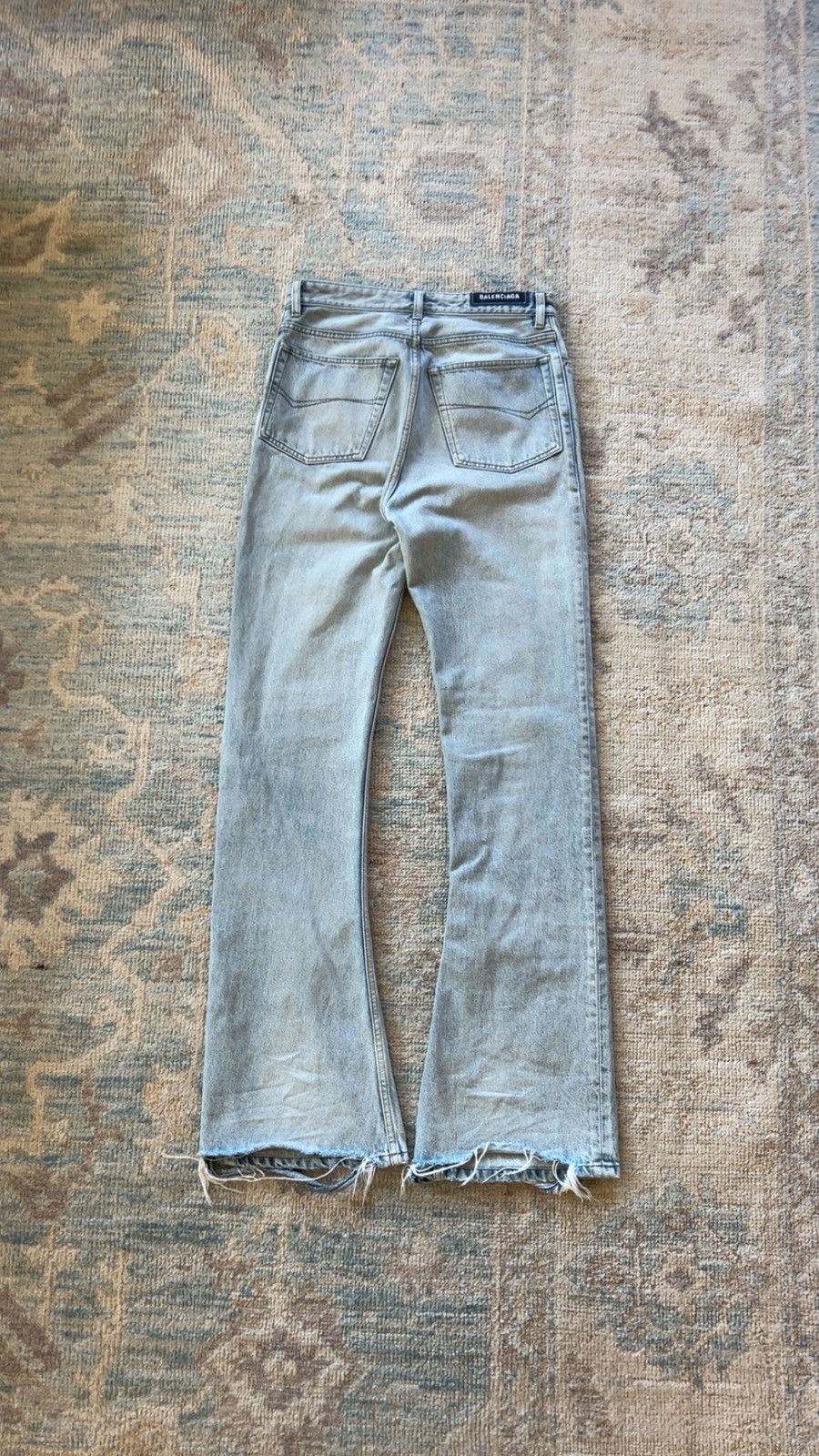 Balenciaga balenciaga fw23 bootcut denim Size US 28 / EU 44 - 2 Thumbnail