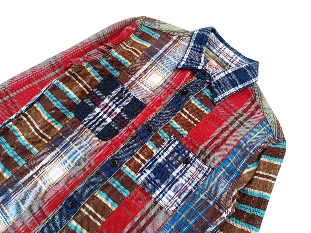Jacob Holston Houston Crazy Viyella Heavy Shirt Made in Japan Size US M / EU 48-50 / 2 - 3 Thumbnail