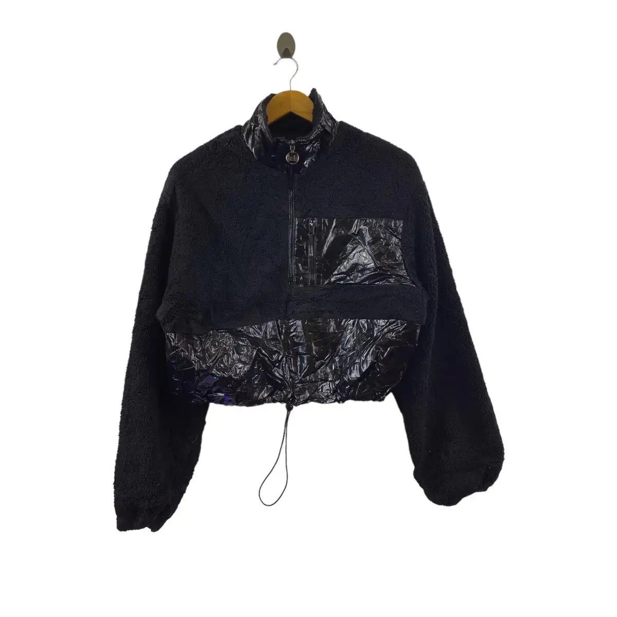 Bershka BERSHKA Coating Deep Pile Sherpa Fleece Jacket Coat Size L / US 10 / IT 46 - 1 Thumbnail