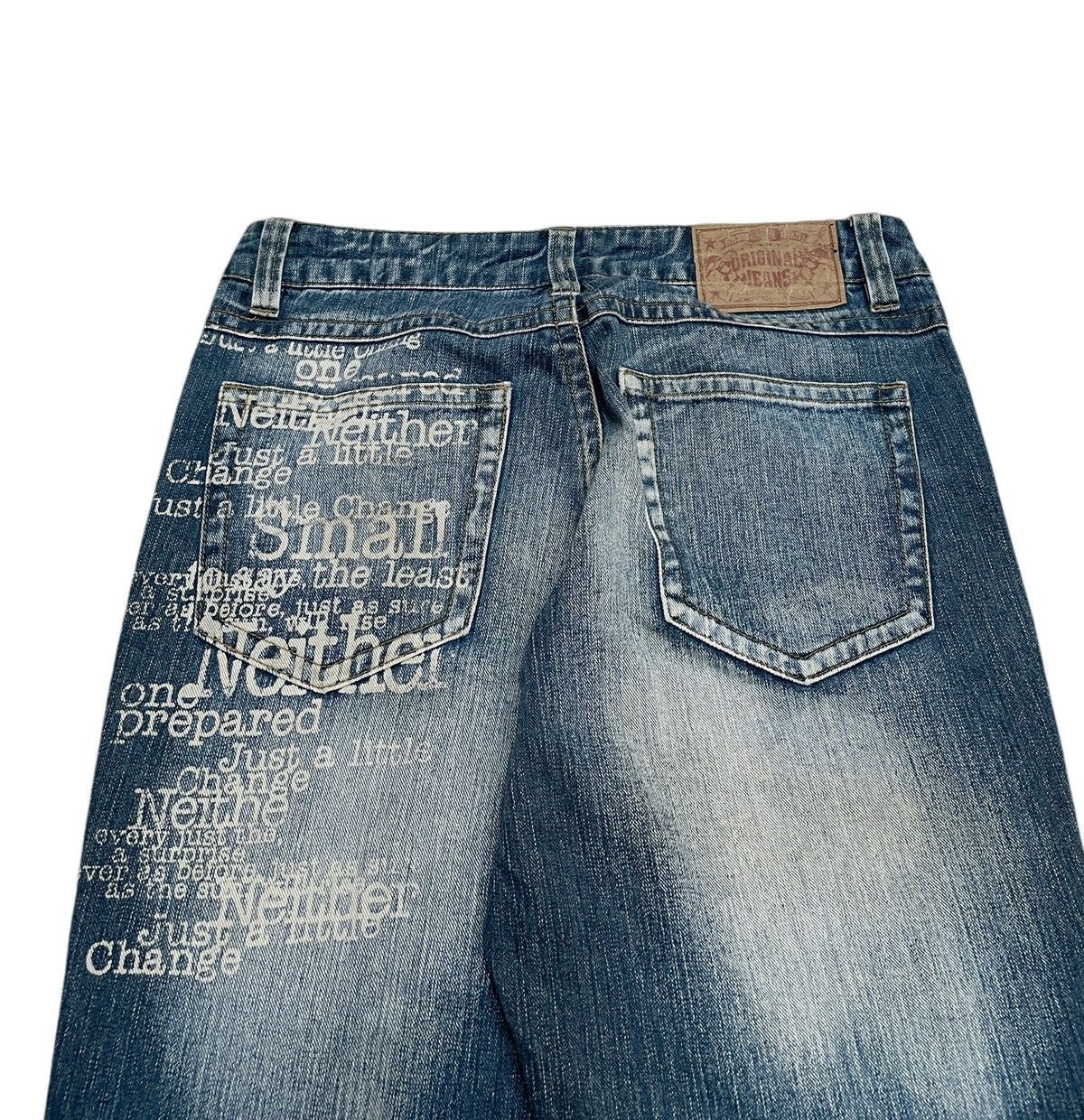 If Six Was Nine × Japanese Brand Rare Design Vintage Japanese Brand Original Jeans 1990s Size US 31 - 4 Thumbnail