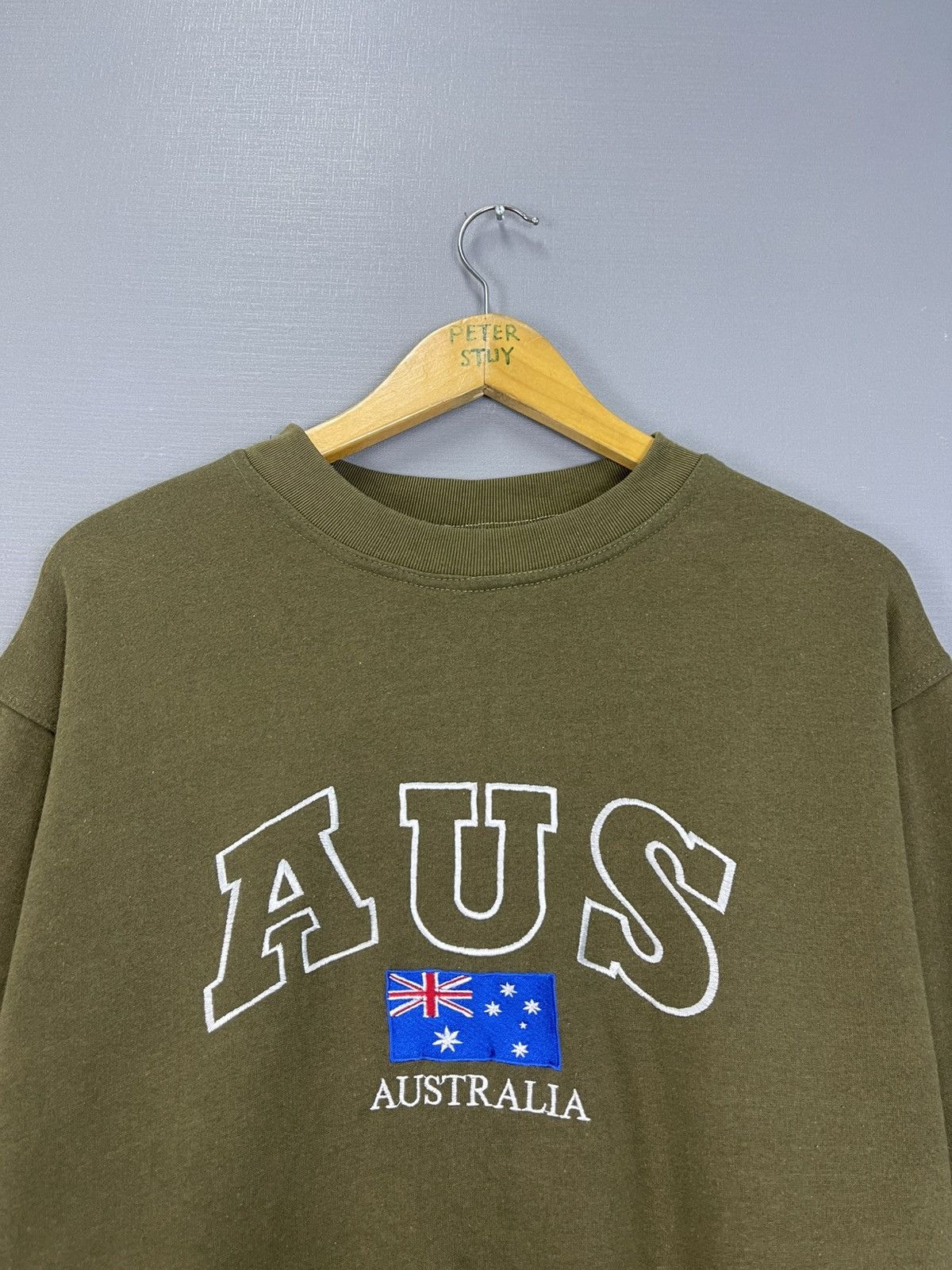 Man Made In Australia × Vintage Vintage Boxes Sweatshirt Australia Size US S / EU 44-46 / 1 - 5 Thumbnail