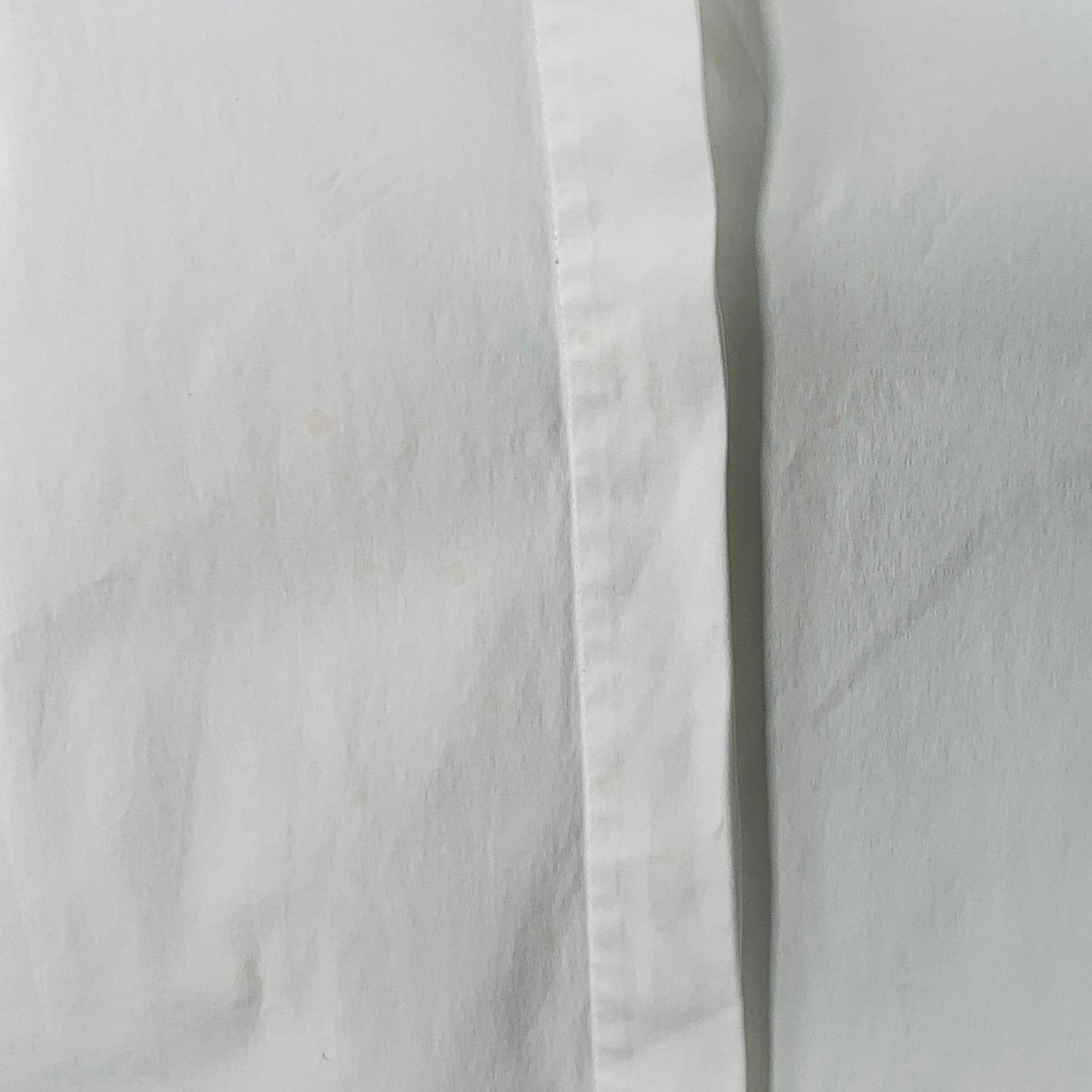 Theory THEORY Size L White Cotton Blend Hidden Placket Shirt Size L / US 10 / IT 46 - 4 Thumbnail