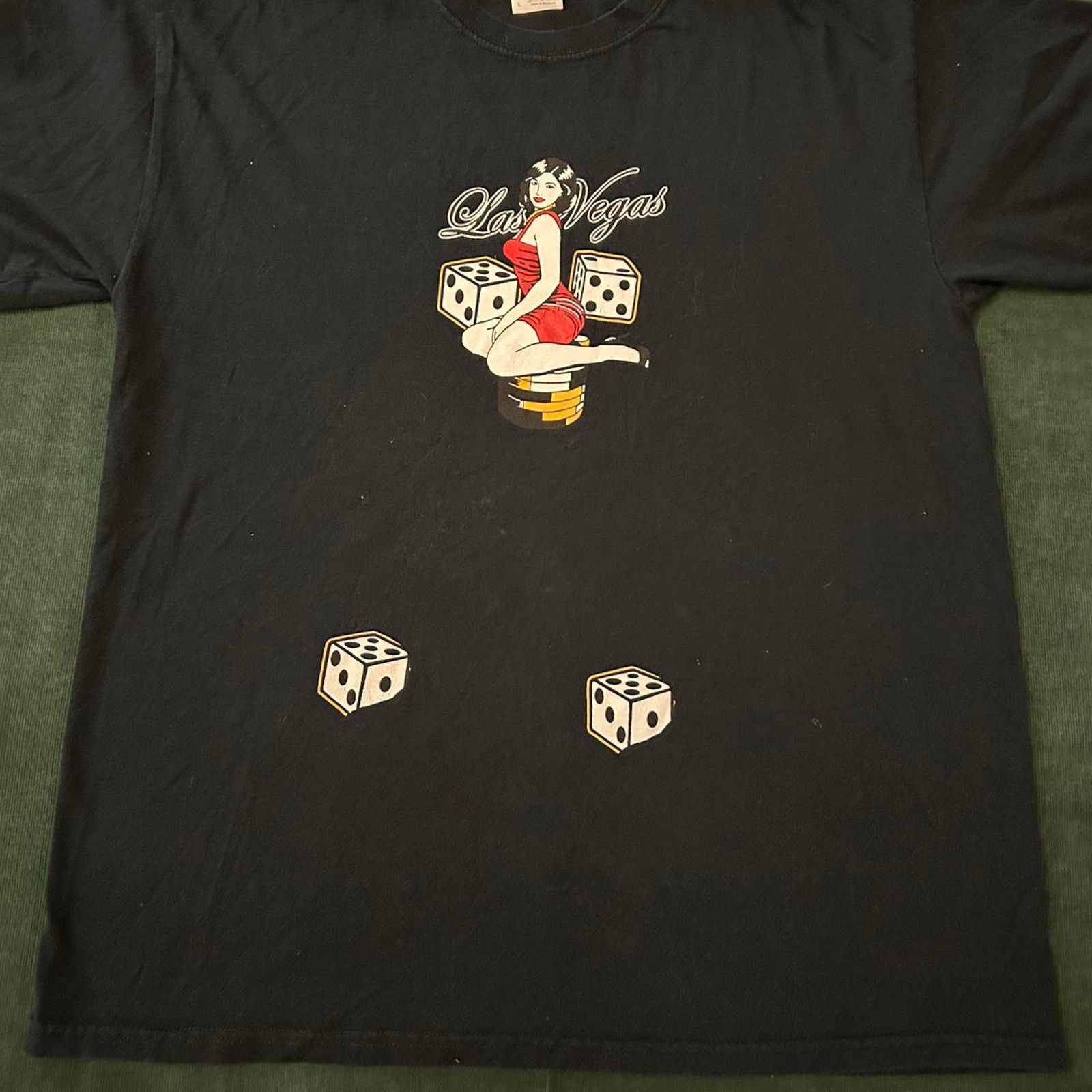 Gildan Y2k las vegas graphic tee Size US L / EU 52-54 / 3 - 2 Thumbnail