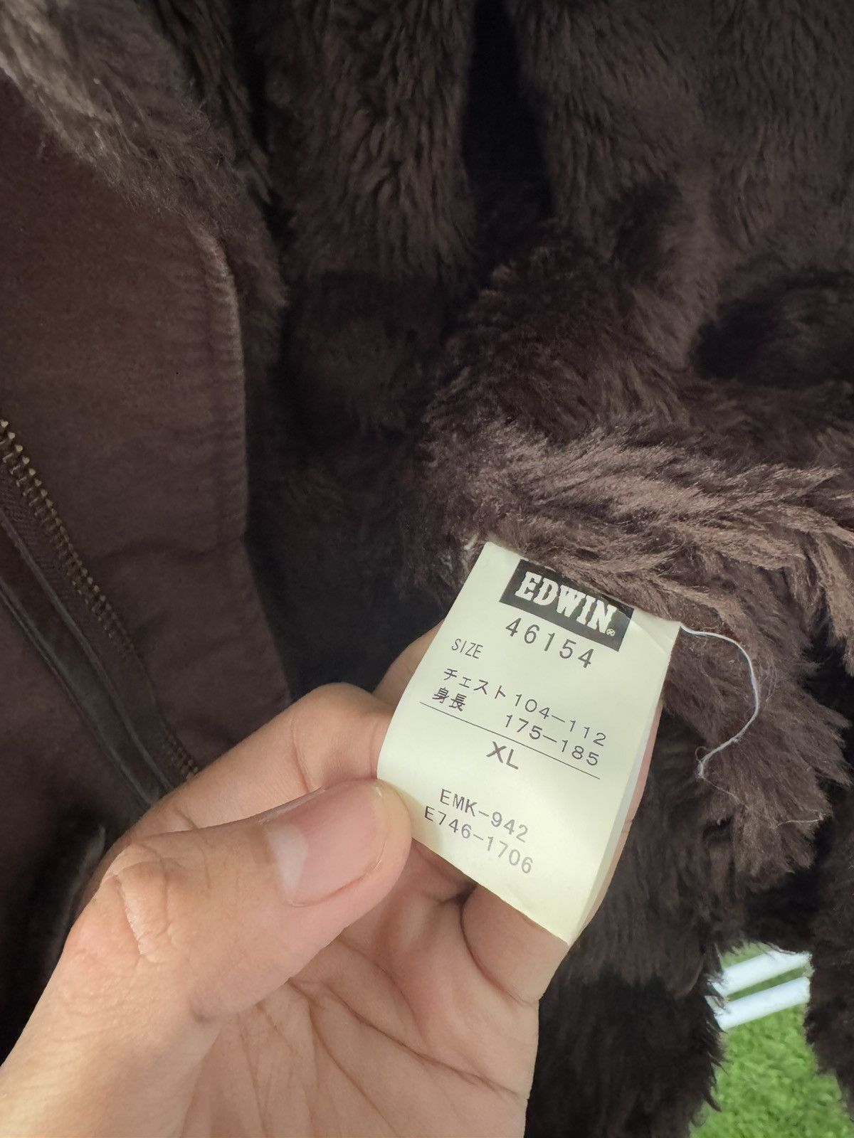 If Six Was Nine Vintage Edwin Lined Fleece Fur Brown Detroit Jacket Size US XL / EU 56 / 4 - 8 Thumbnail