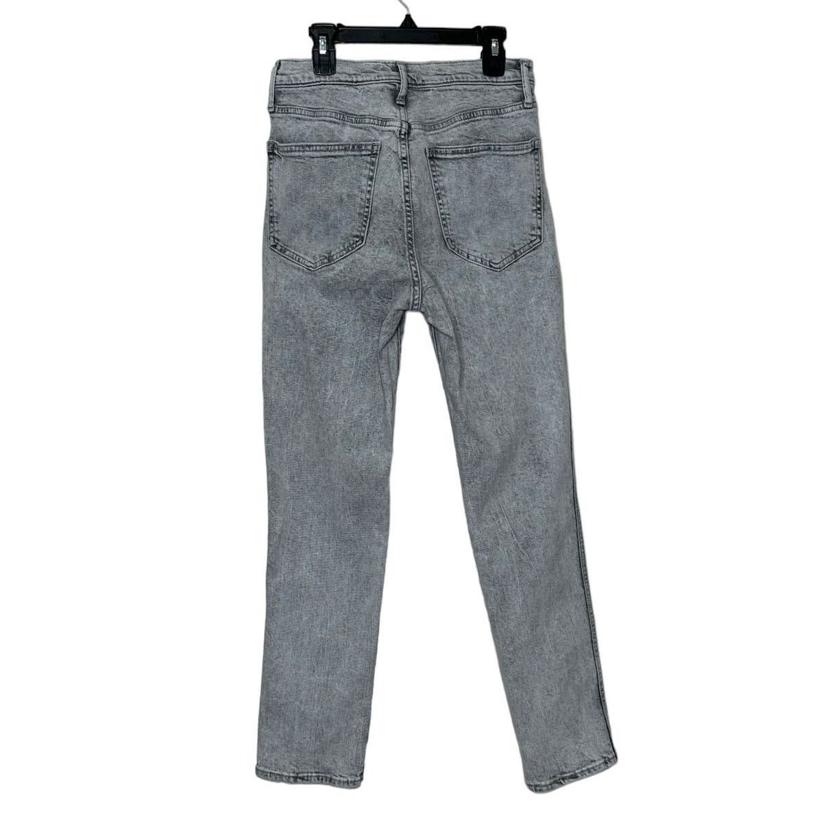 Gap Gap gray washed high rise vintage slim jeans size 4 Size 27" / US 4 / IT 40 - 8 Thumbnail