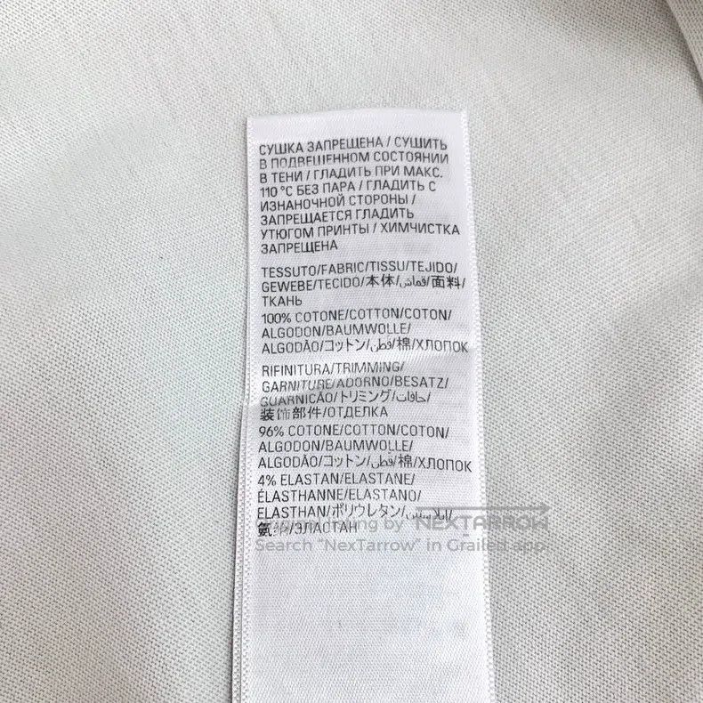 Balenciaga Balenciaga White Logo Letter Embroidered Cotton Crew Neck Size US XS / EU 42 / 0 - 8 Thumbnail