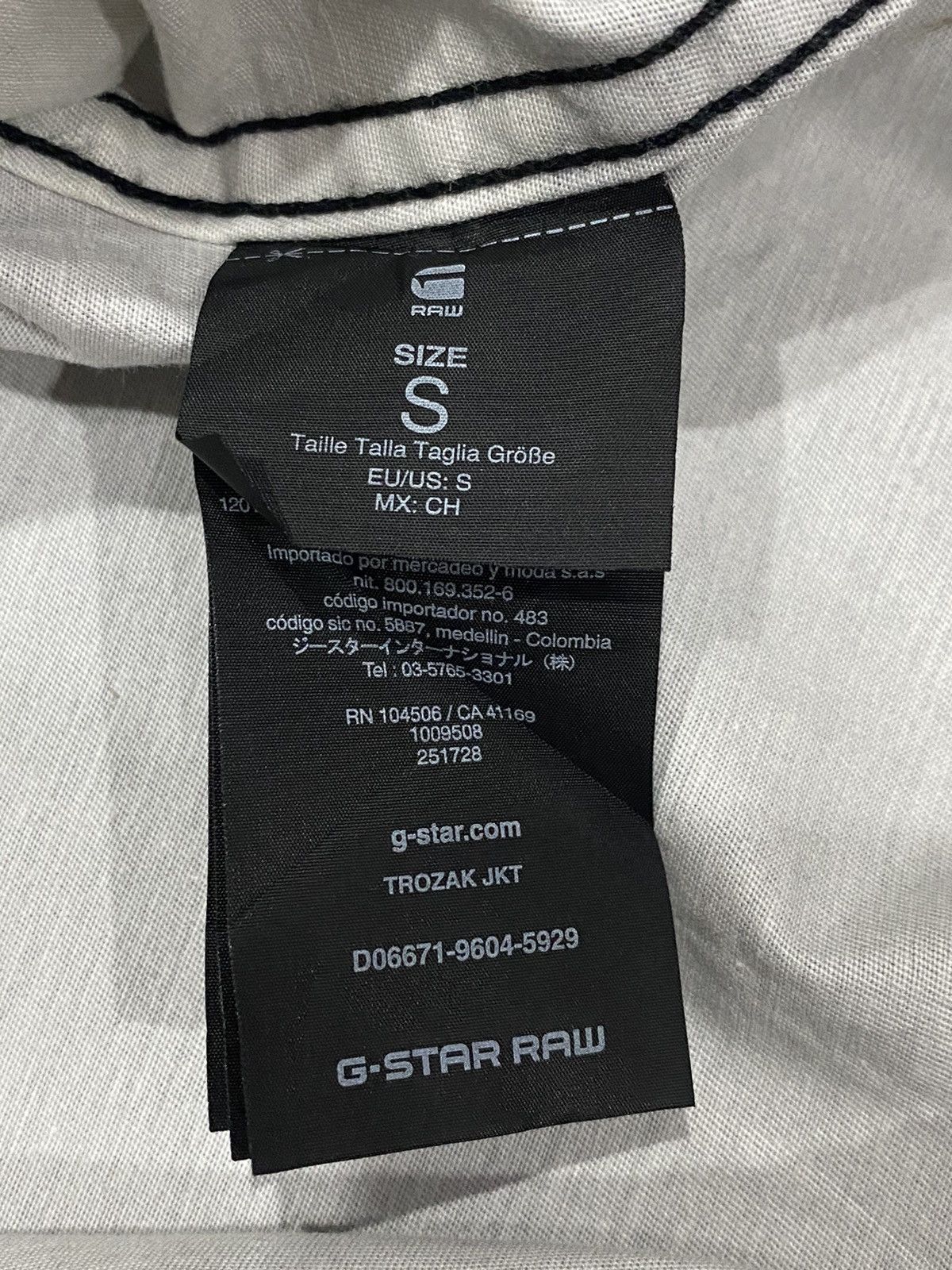 G-Star Rare 🔥 GSTAR RAW FullPrint Hoodie Jacket (S) Size US S / EU 44-46 / 1 - 17 Thumbnail
