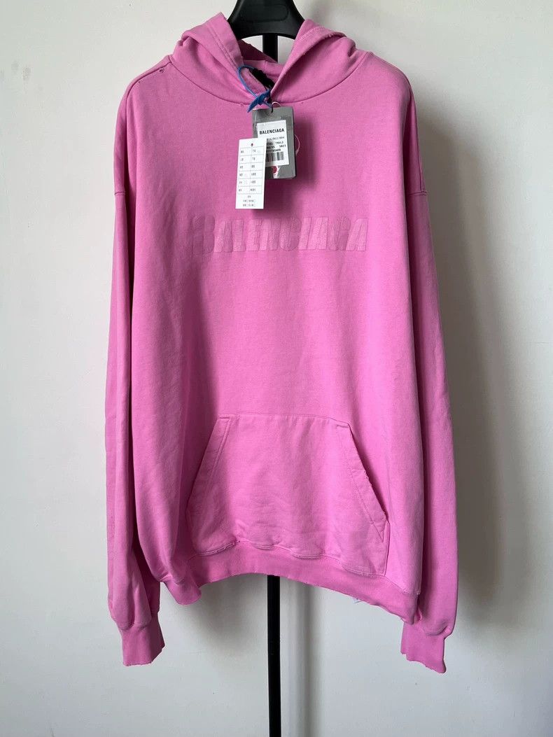 Balenciaga Balenciaga Solid Hooded Pullover Long Sleeve Sweater Size US XS / EU 42 / 0 - 1 Thumbnail