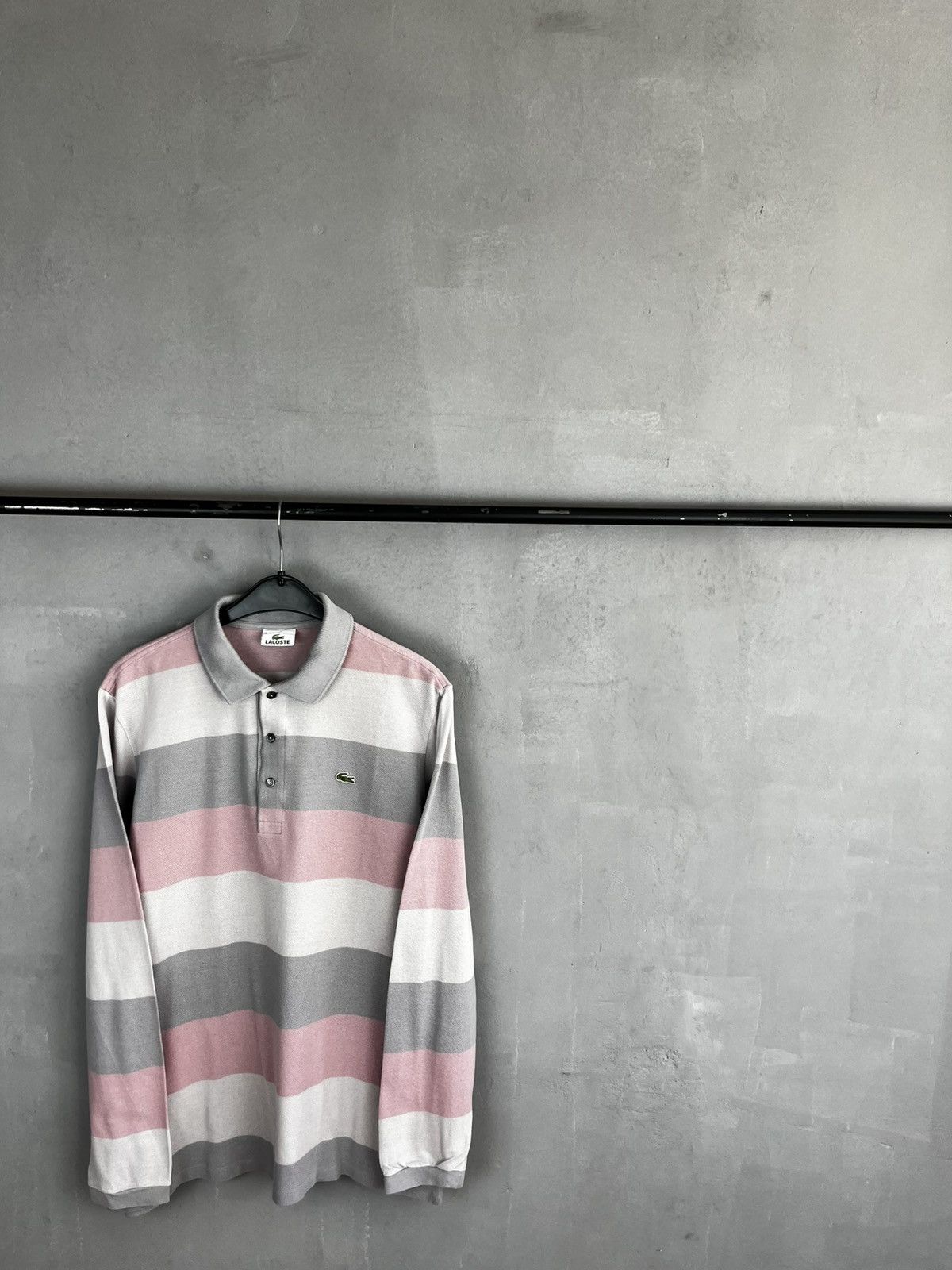 Lacoste Lacoste rygby shirt vintage size L 90s Size US L / EU 52-54 / 3 - 2 Thumbnail