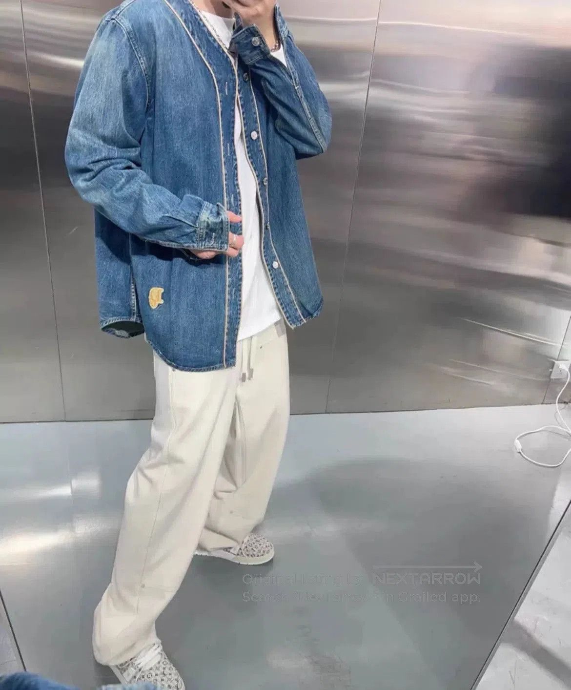 Dior Dior x Denim Tears Baseball Denim Jacket. Size US L / EU 52-54 / 3 - 7 Thumbnail