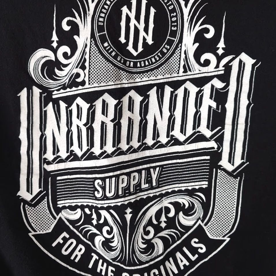 Vintage VINTAGE Unbranded Collective T Shirt Mens Size Small Black Streetwear Made In USA Size US S / EU 44-46 / 1 - 5 Thumbnail