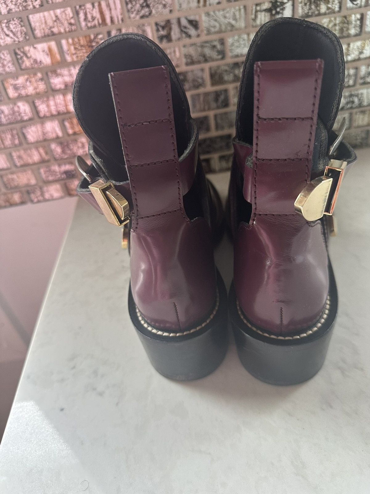 Balenciaga BALENCIAGA - CEINTURE ANKLE BOOTS Size 8 Size US 8 / IT 38 - 18 Thumbnail