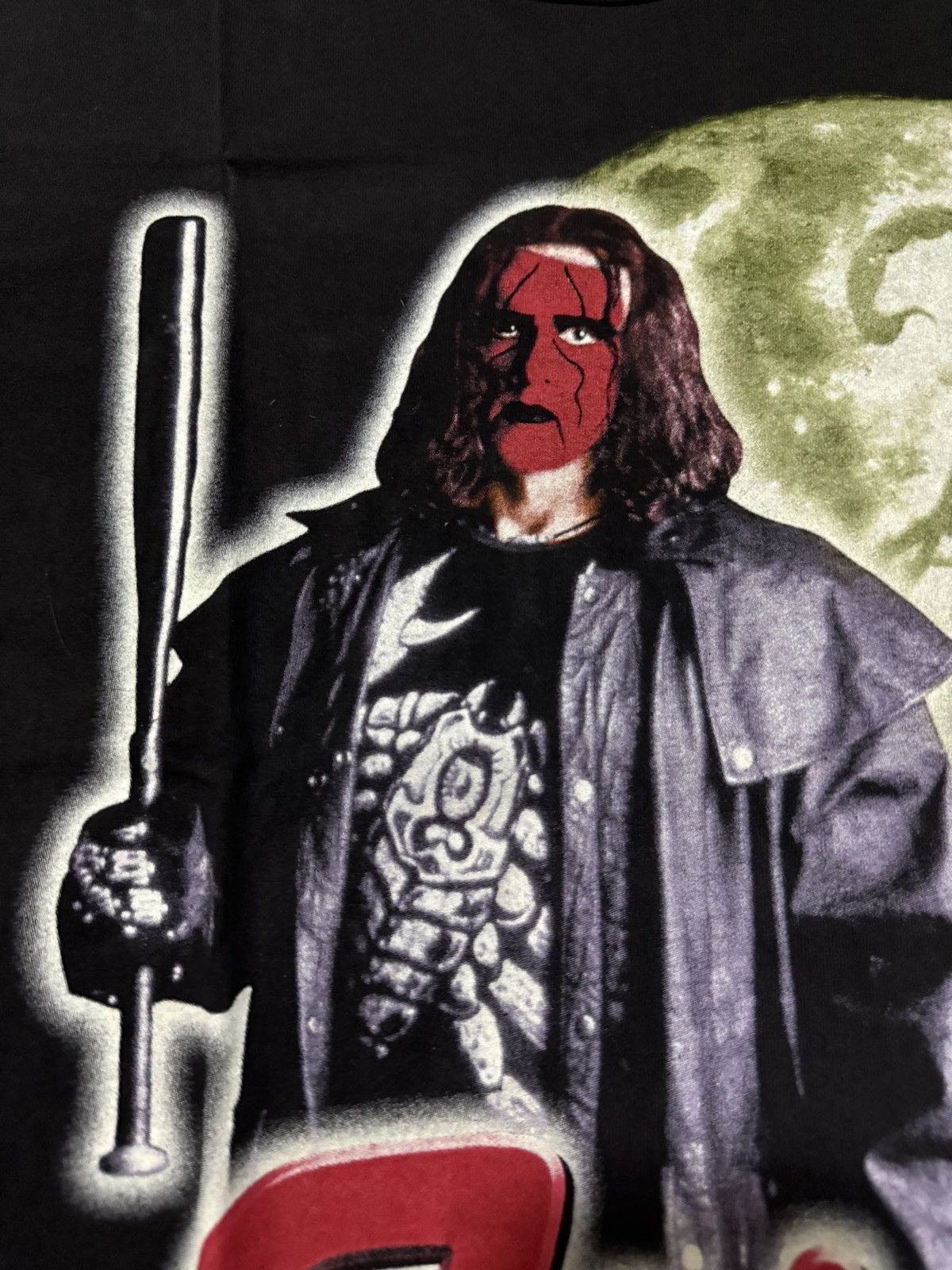 Vintage DEADSTOCK Vintage 90s WCW Wolfpac Sting Shirt Size US M / EU 48-50 / 2 - 7 Thumbnail