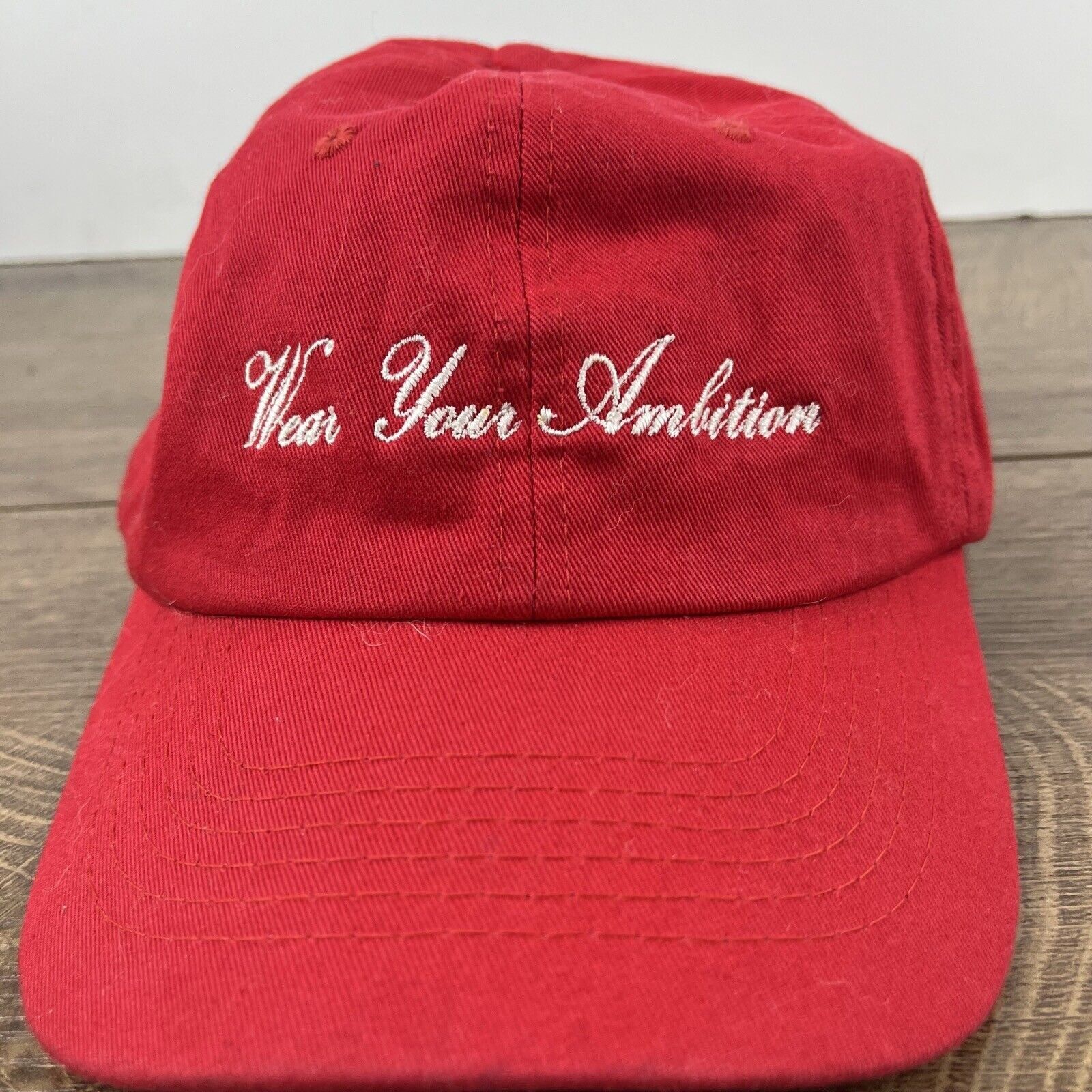 Other Wear Your Ambition Hat Ambition Hat Red Hat Adjustable Hat R Size ONE SIZE - 6 Thumbnail