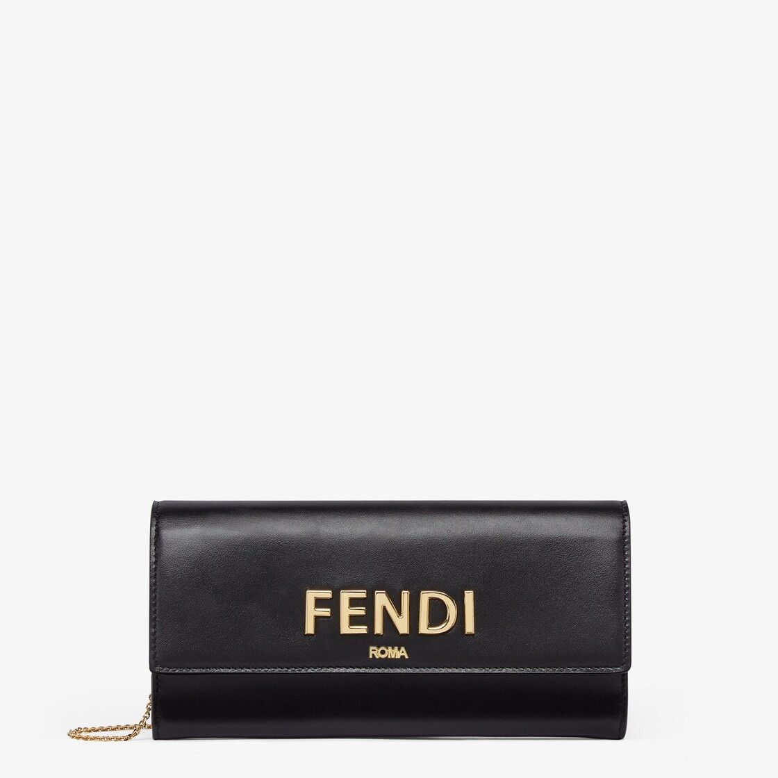 Fendi o1s1wg111224 Size: OS / Roma Wallet in Black Size ONE SIZE - 1 Thumbnail