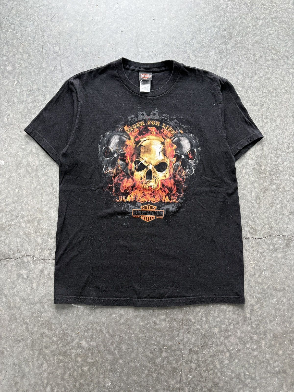 Harley Davidson Vintage Y2K Harley Davidson Graphic Tee Size US L / EU 52-54 / 3 - 1 Thumbnail