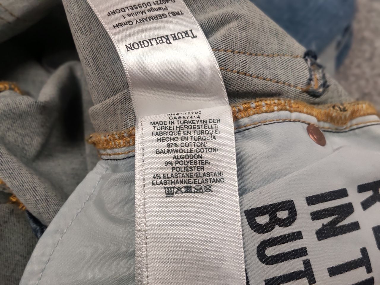 True Religion Vintage True Religion rocco trueflex relaxed Faded Jeans Y2K Size US 30 / EU 46 - 16 Thumbnail