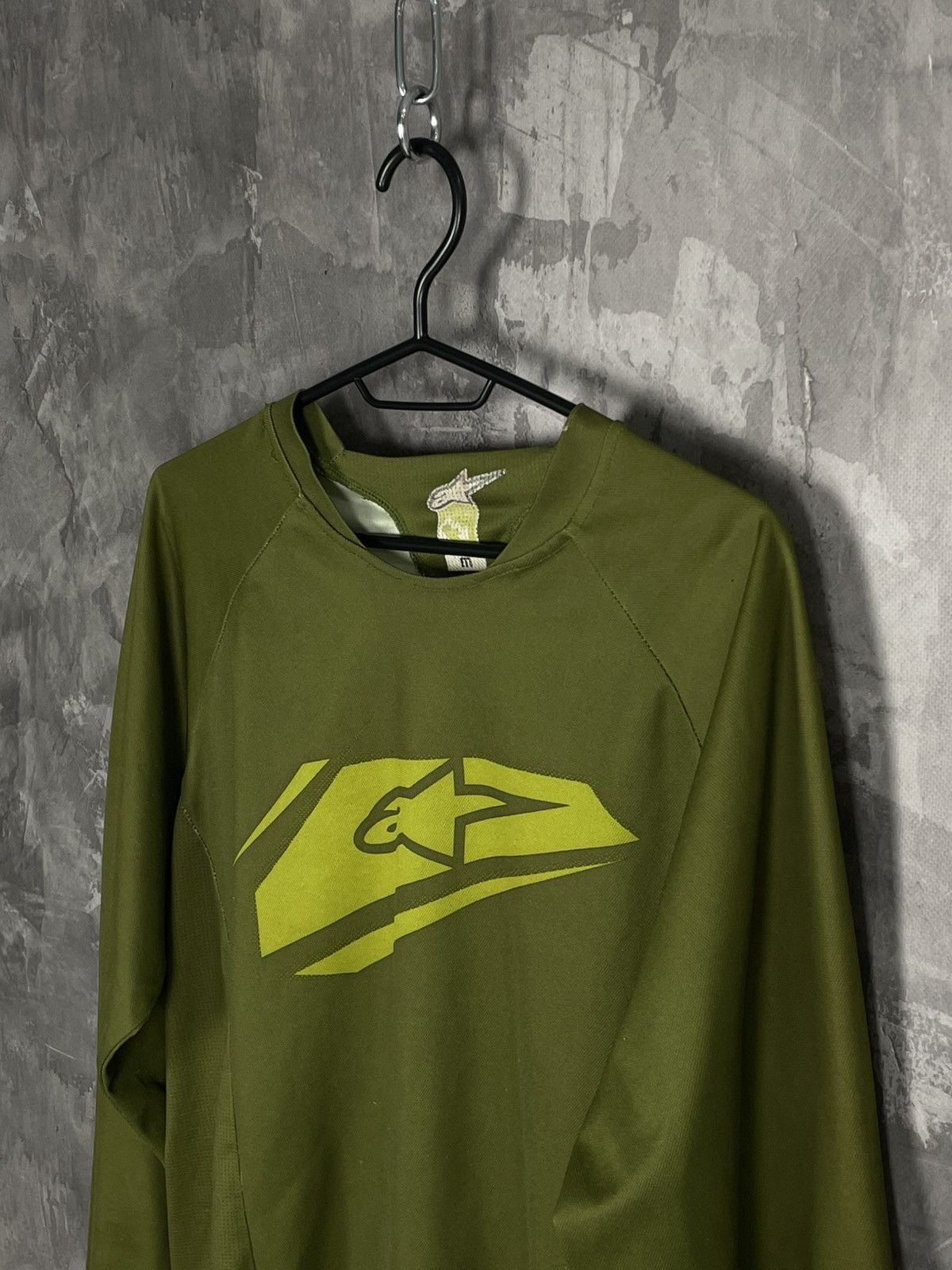 Vintage Rare Alpinestar Racing Vintage Y2K Longsleeve 💣 Size US M / EU 48-50 / 2 - 7 Thumbnail