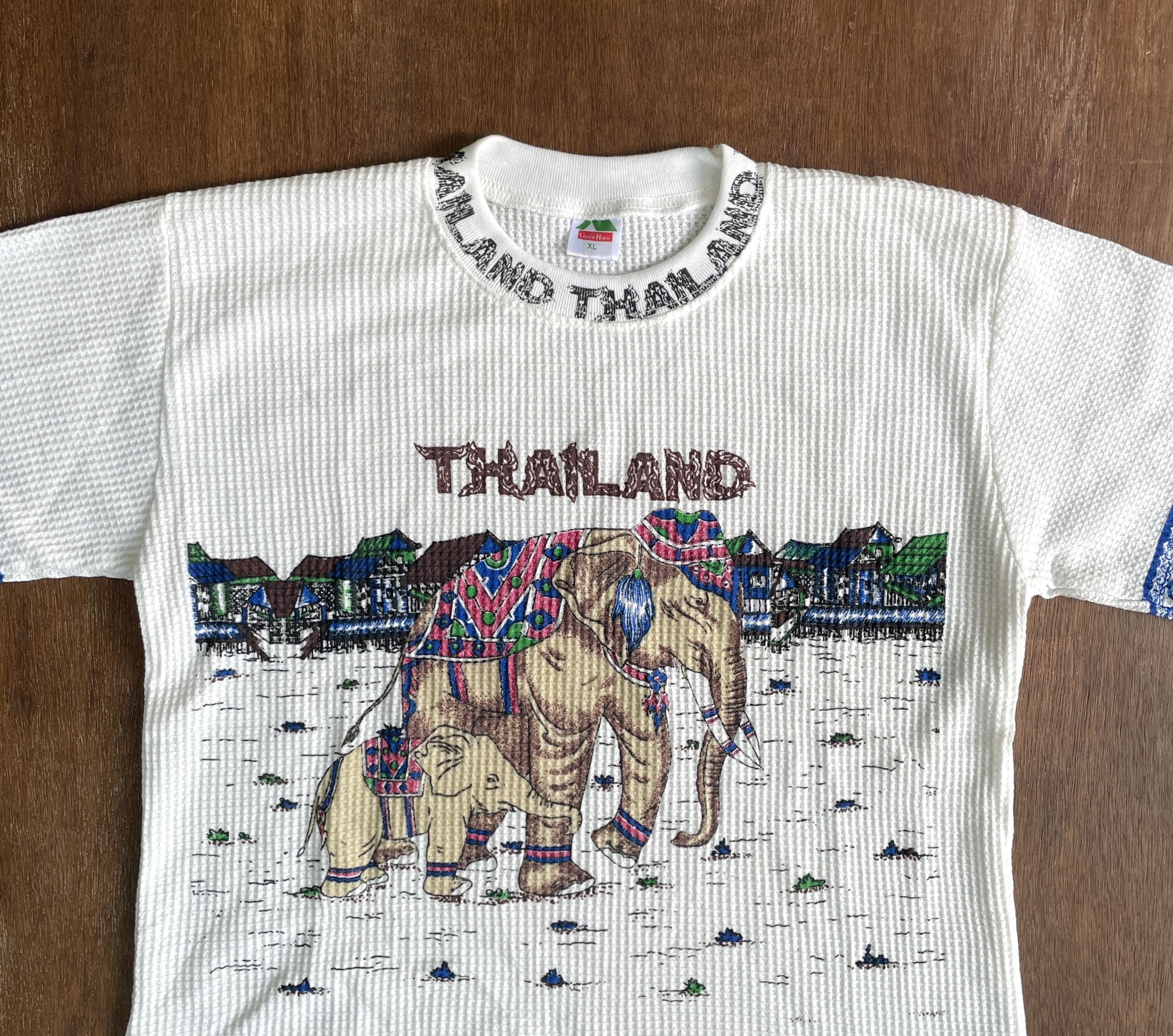 Other Embroidery Souvenir Tee Elephants Thailand Size US XL / EU 56 / 4 - 2 Thumbnail