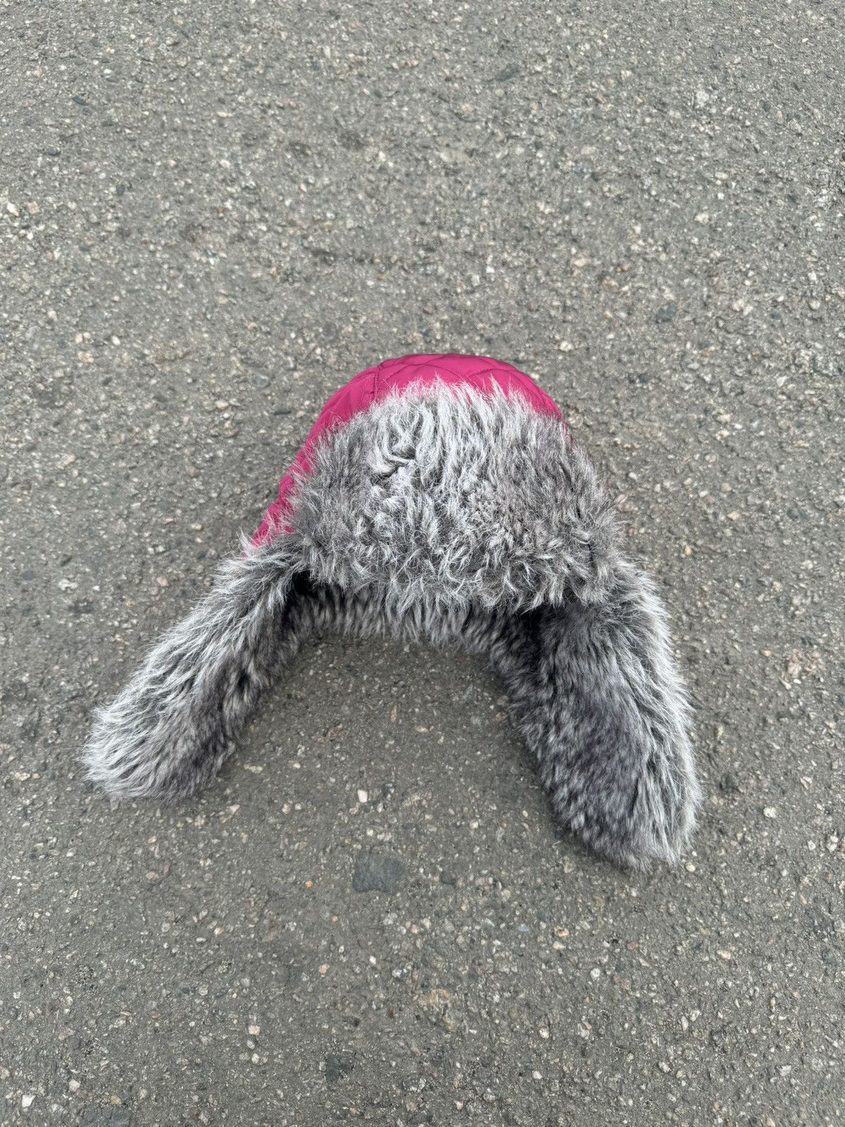 Hysteric Glamour × Vintage Vintage y2k Japanese Pink Ushanka Active Opium Fur Size ONE SIZE - 2 Thumbnail