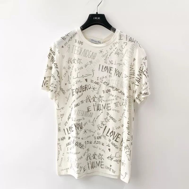 Dior Dior Men's Short Sleeve T-Shirt Size US M / EU 48-50 / 2 - 1 Thumbnail