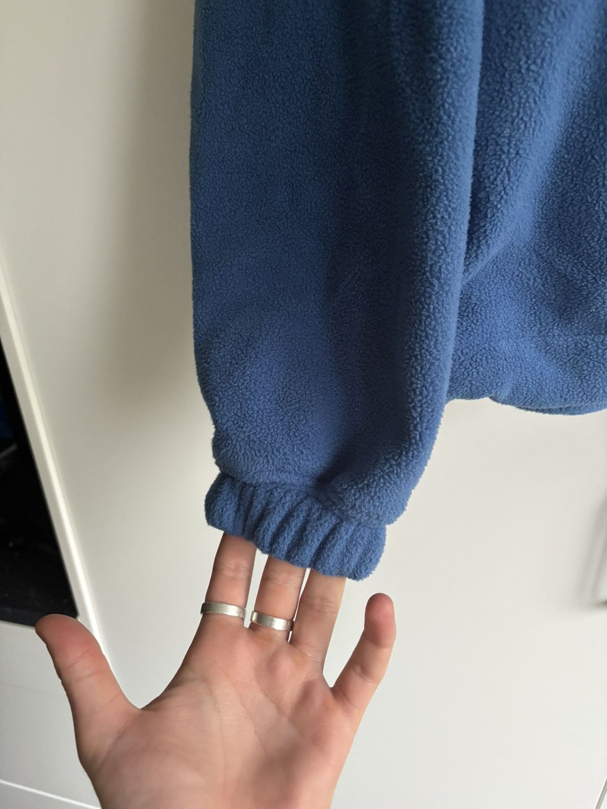 YOKE Blue Yoke heavy fleece-hoodie Size US XS / EU 42 / 0 - 7 Thumbnail