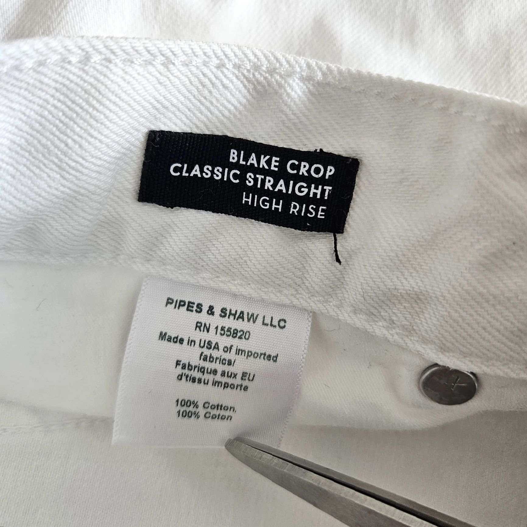 Veronica Beard **Veronica Beard Women's Size 27 White Crop Jean** User: **Veronica Beard Women's White Size 27 Crop Jean** Size 27" / US 4 / IT 40 - 6 Thumbnail