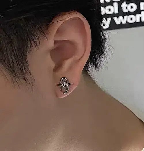 Designer × Vintage 🔥925 silver vintage star stud earrings Size ONE SIZE - 3 Thumbnail
