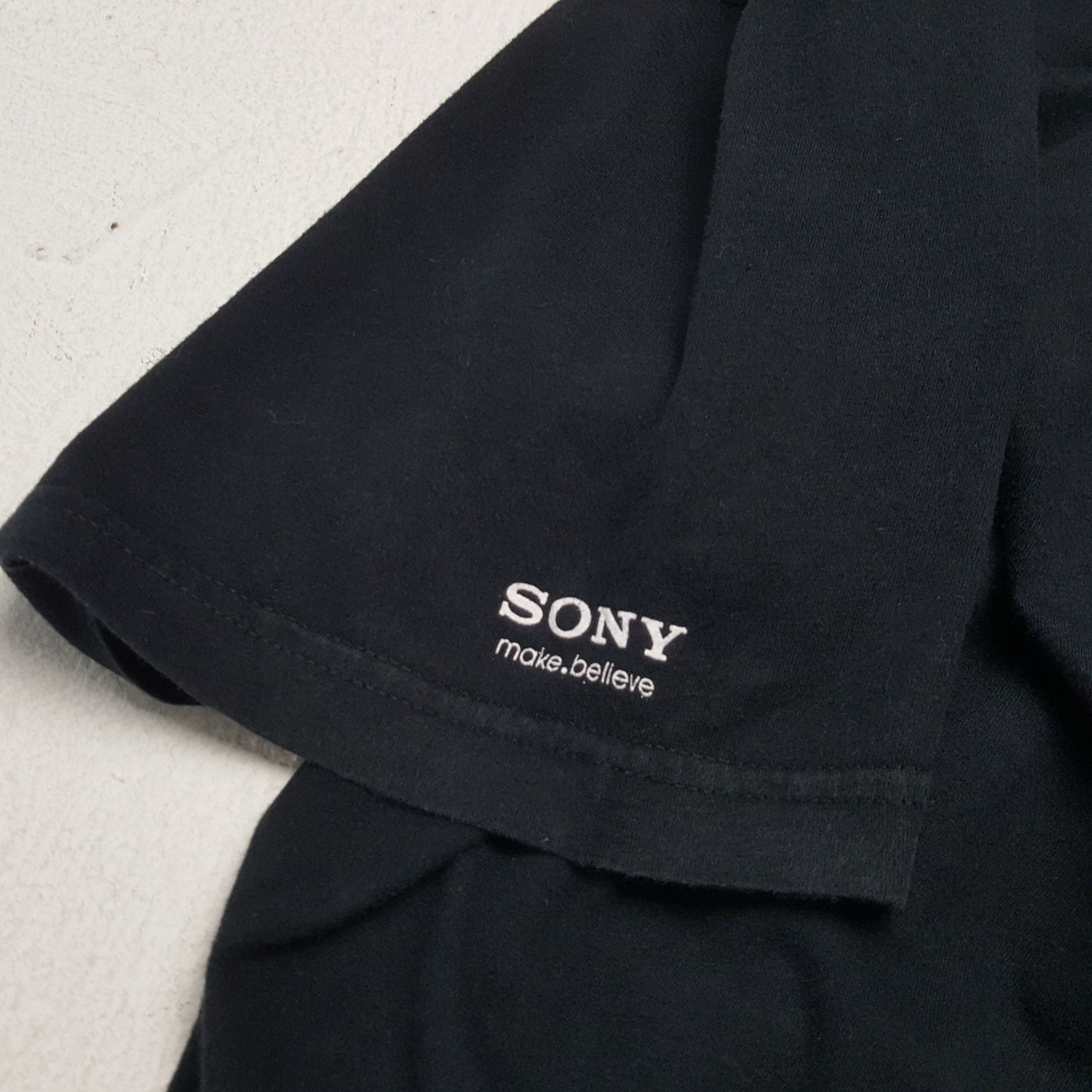 Sony SONY Japanese Brand Spell Out Design Tshirt Size US L / EU 52-54 / 3 - 6 Thumbnail