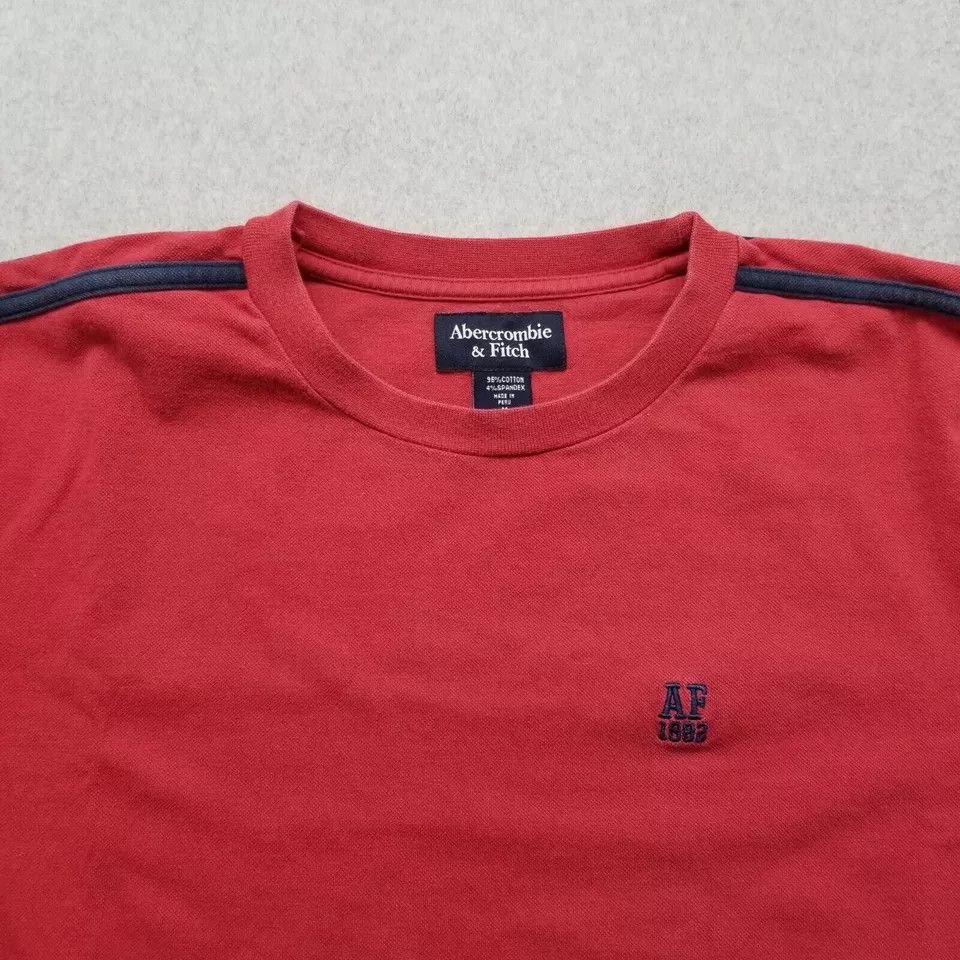 Abercrombie & Fitch Abercrombie & Fitch Shirt Men Medium Crew Neck Oversized Size US M / EU 48-50 / 2 - 4 Thumbnail