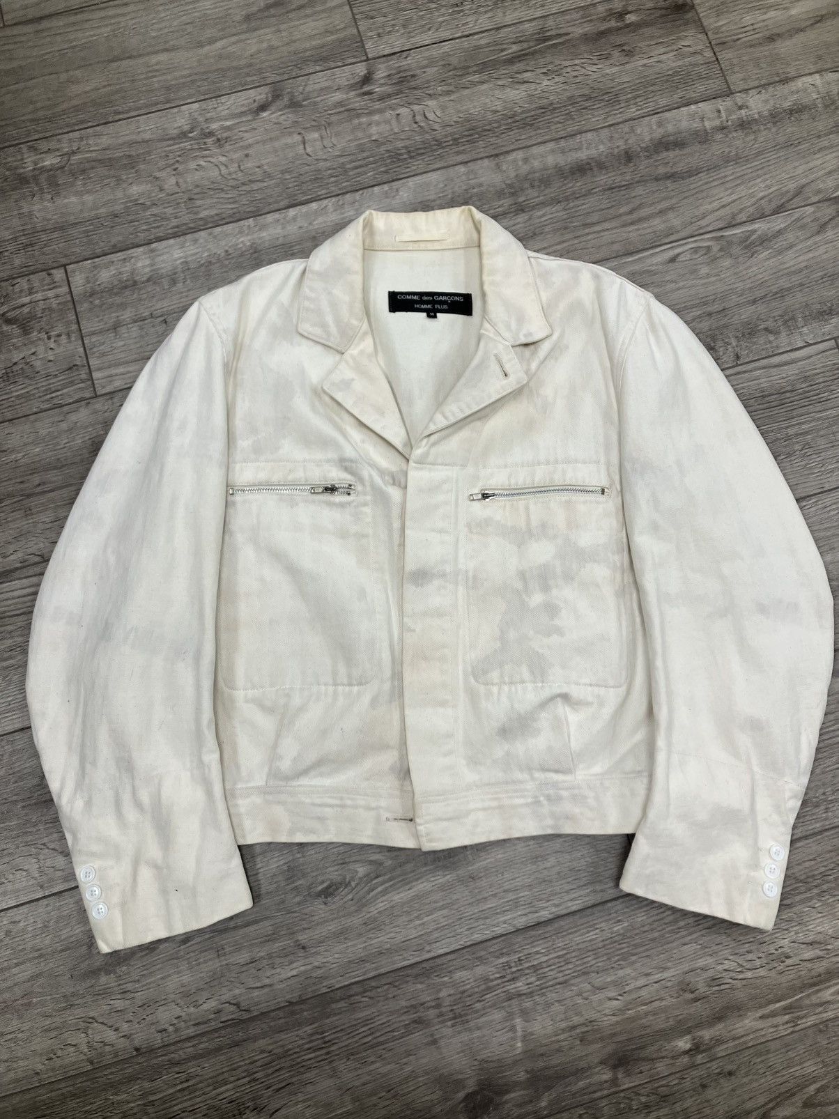 M-Comme Des Garçons Homme Plus Arctic Camouflage jacket