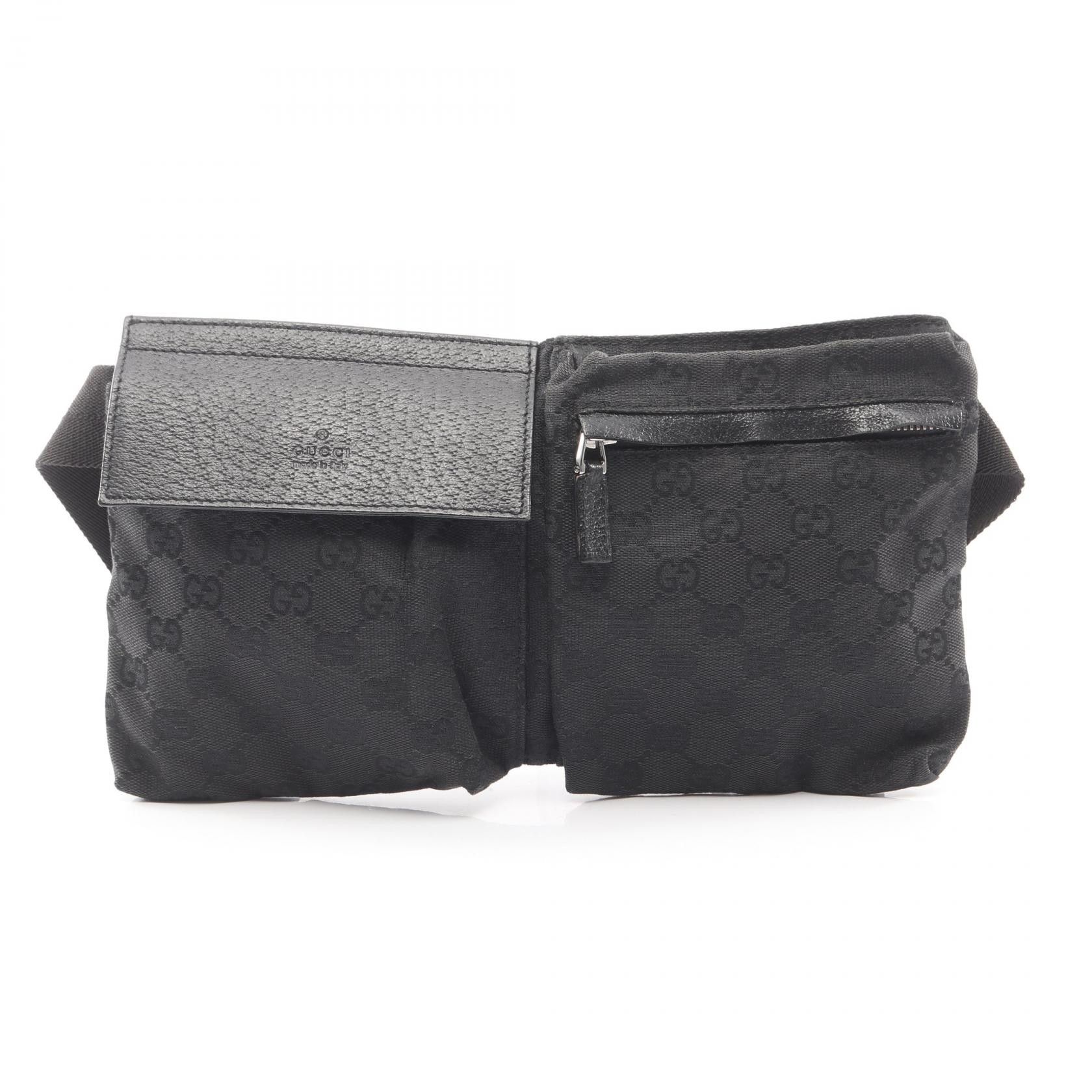 Gucci Gucci Gucci GG Canvas Waist Bag Textile Belt Bag 28566 DUTY FREE for USA Size ONE SIZE - 1 Thumbnail