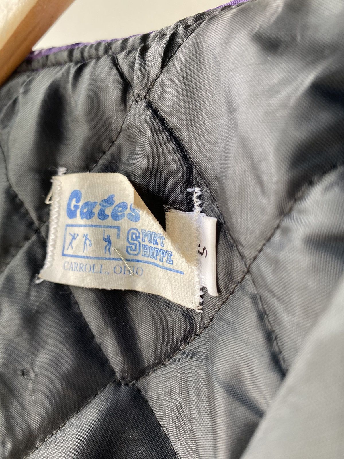 Vintage Gates Sport Hoppe Purple Jacket with Yellow Lettering Size US S / EU 44-46 / 1 - 9 Thumbnail