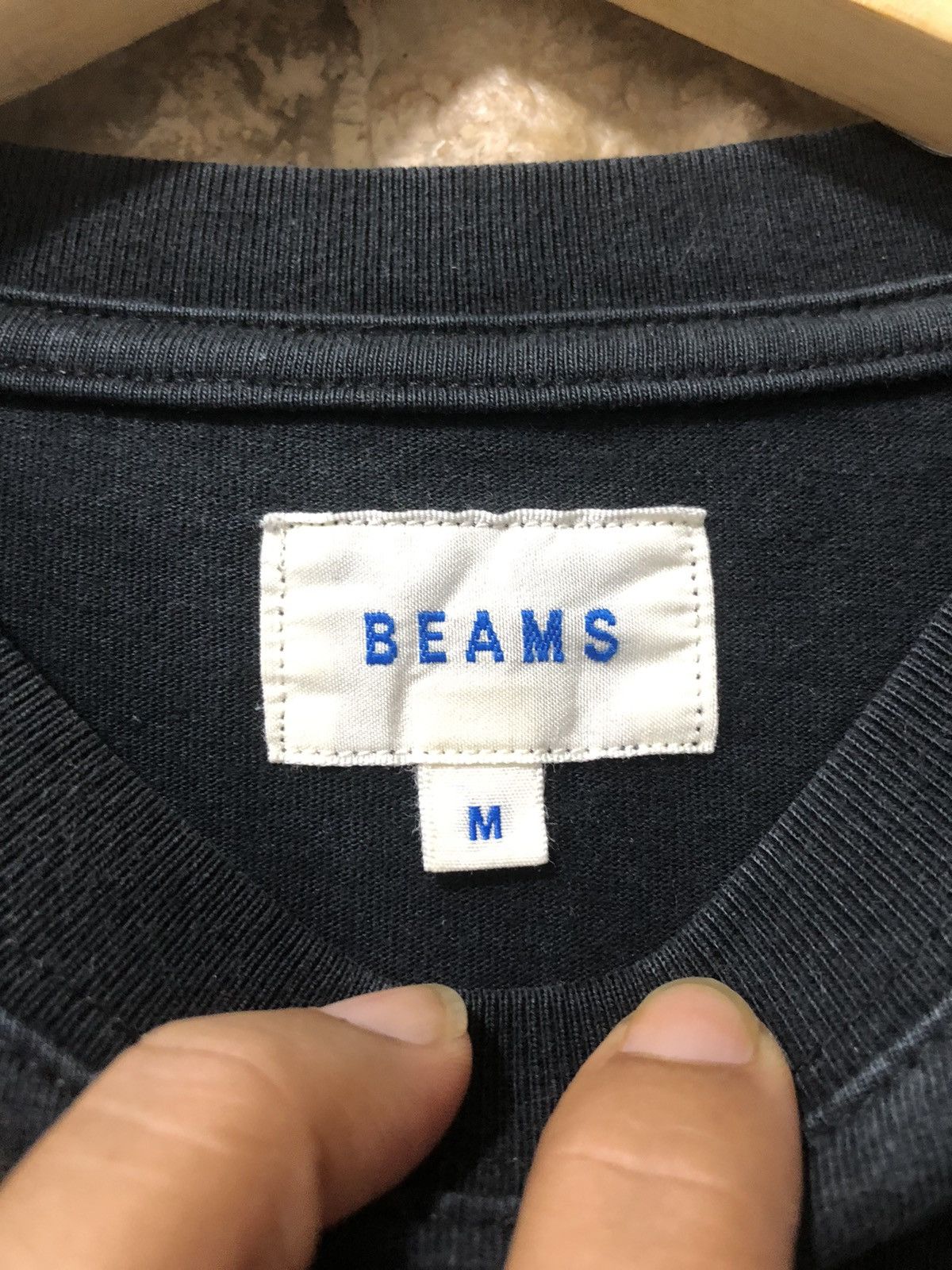 Beams Plus × Japanese Brand × Vintage Vintage Beams USA Flag Long Sleeve Size US M / EU 48-50 / 2 - 2 Thumbnail
