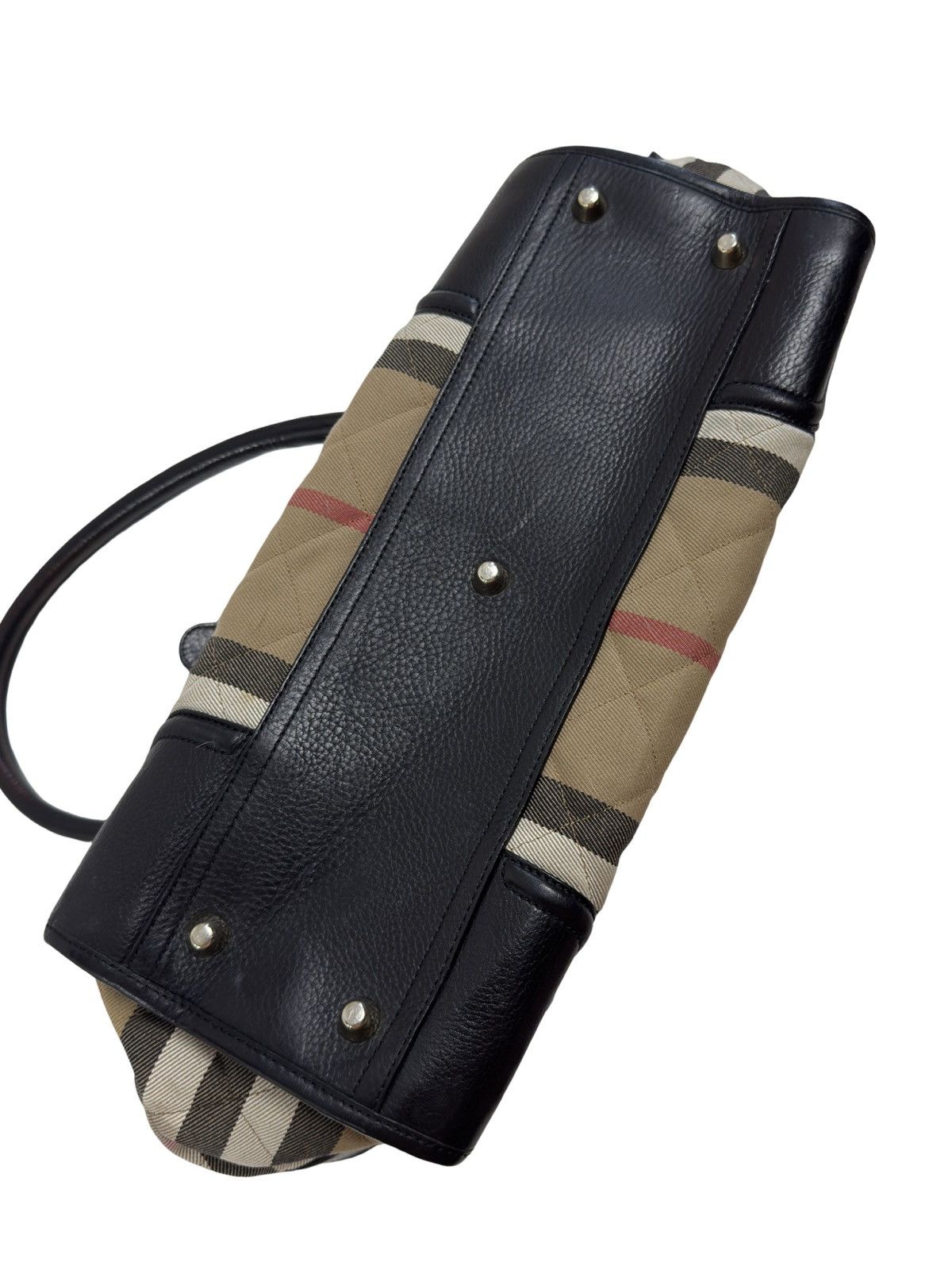 Burberry Burberry Nova Check & Leather bag Size ONE SIZE - 4 Thumbnail