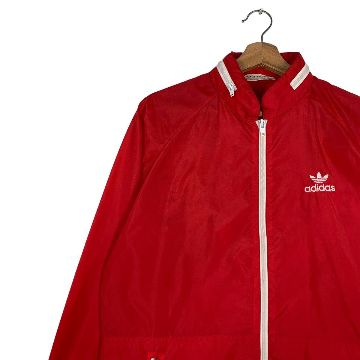 Adidas 90's ADIDAS Trefoil Embroidery Logo Light Jacket #0390-C18 Size US L / EU 52-54 / 3 - 6 Thumbnail