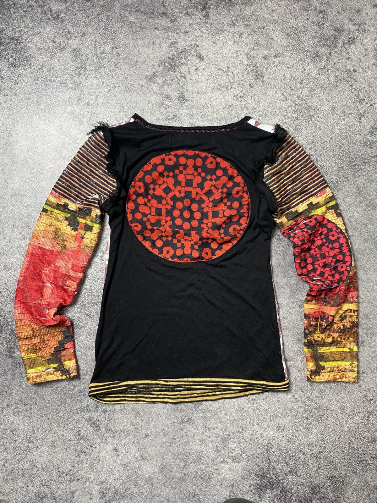 Hysteric Glamour MERLIN MONROE HYSTERIC GLAMOUR STYLE LONG SLEEVE DESIGUAL Size S / US 4 / IT 40 - 2 Thumbnail